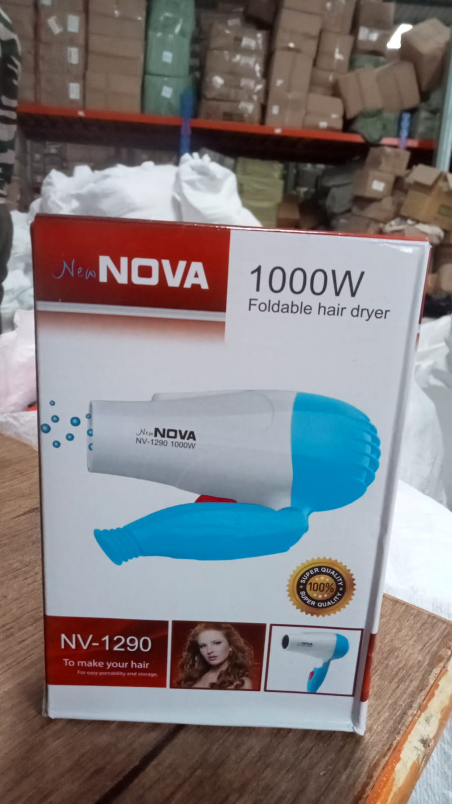 Folding Hair Dryer Hair with 2 speed control - Bhavnagar Deodap