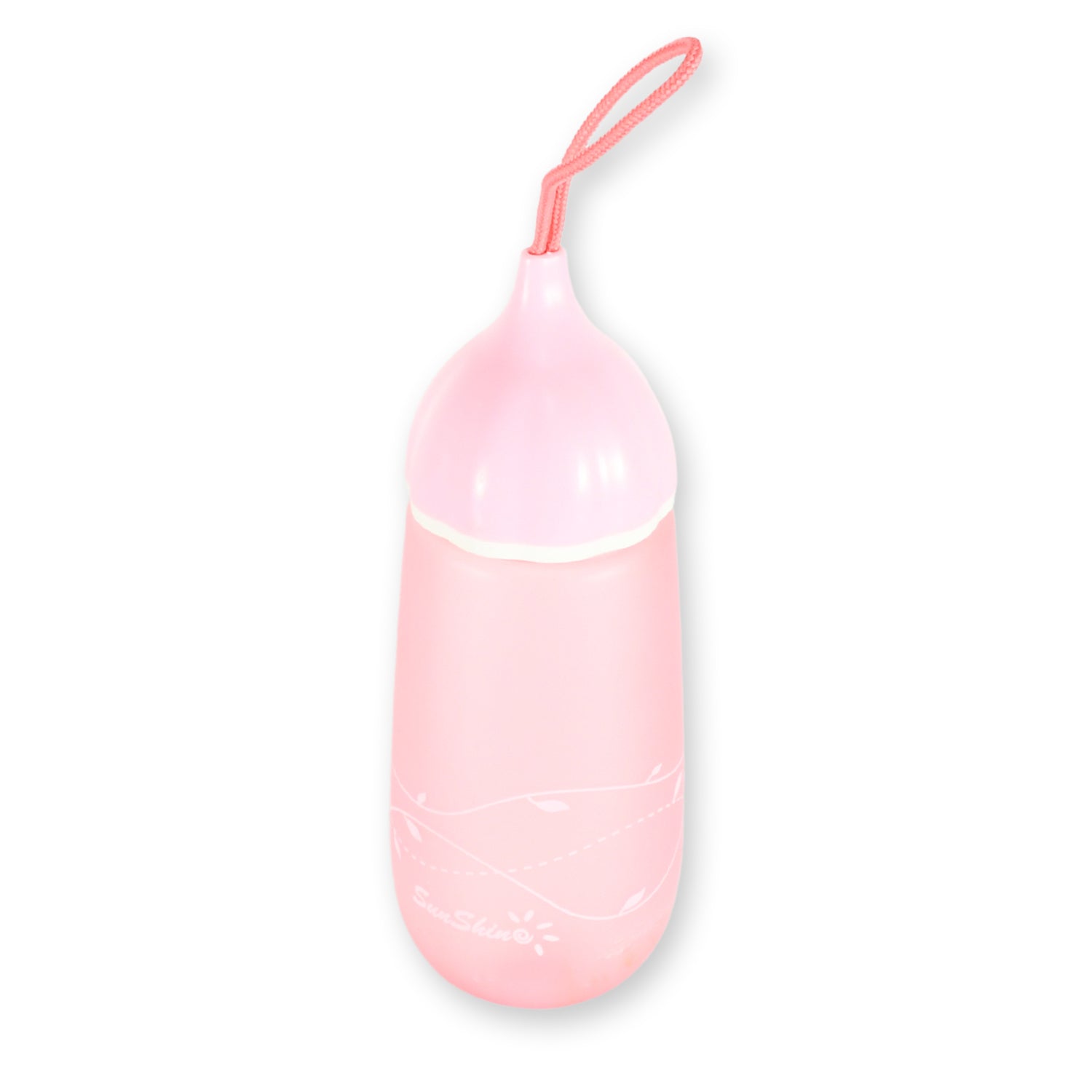 Unique Shape Premium Plastic water bottle With Dori Easy to Carry leakproof BPA-free, water Plastic water bottle for children, Home, School (1 Pc / 550 ML) - Bhavnagar Deodap