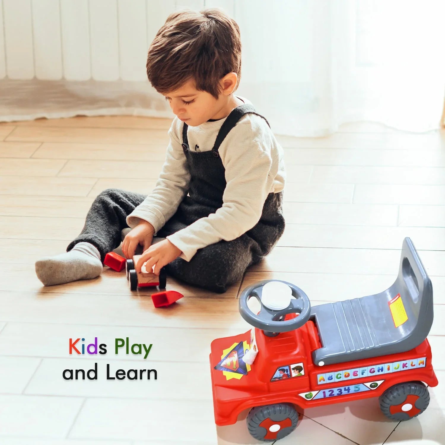 Ride on Baby Car for Kids to Drive Boys, Girls - Bhavnagar Deodap