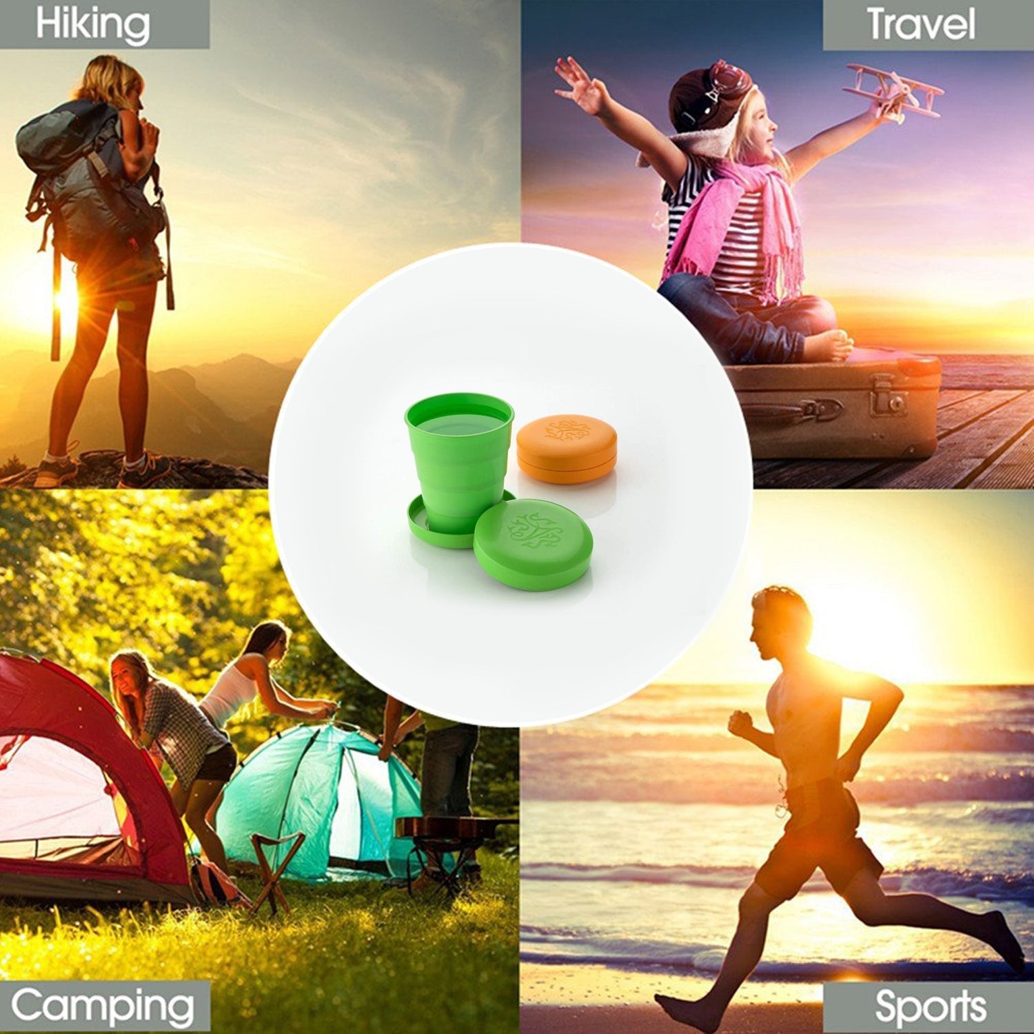 Compact Expandable Tumbler for Kids & Camping - Bhavnagar Deodap