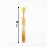 Eco-Friendly Natural Bamboo Toothbrush with Medium Bristles (1 Pc)