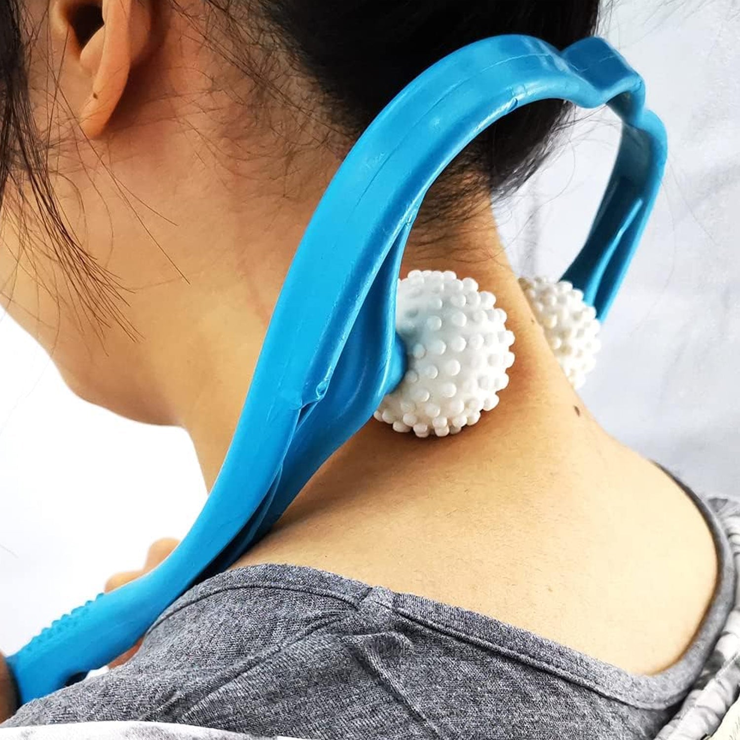 Neck Shoulder Massager, 13.5x7.08in Portable Relieving the Back for Men Relieving the Waist Women - Bhavnagar Deodap