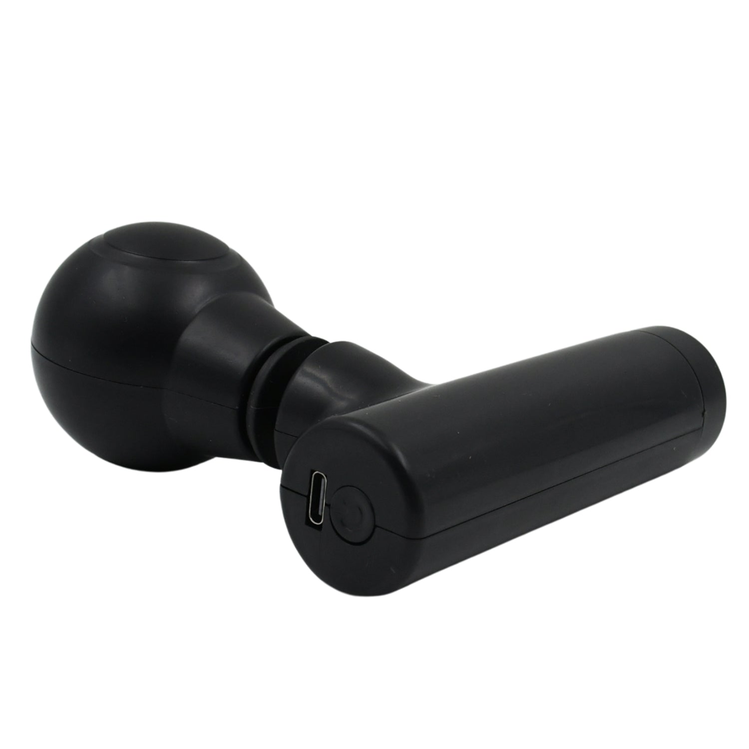 Black Mini Pocket Size Massager, Full Body Massager, Cordless One Button Operation for Body Pain & Relaxation - Bhavnagar Deodap