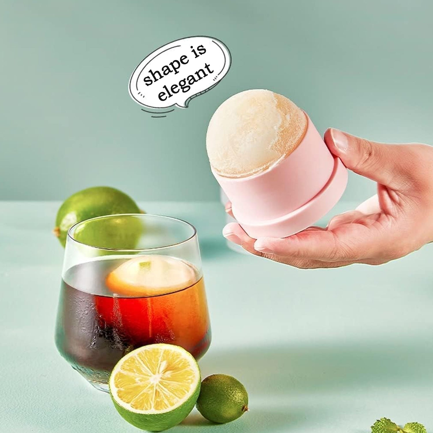 Flexible Ice Ball Mold-Large ice Ball, BPA-free (1 Pc) - Bhavnagar Deodap