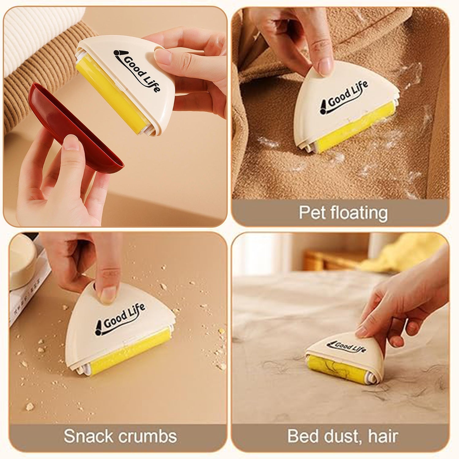 Reusable Lint Roller for Pet, Multifunctional Portable Lint Roller