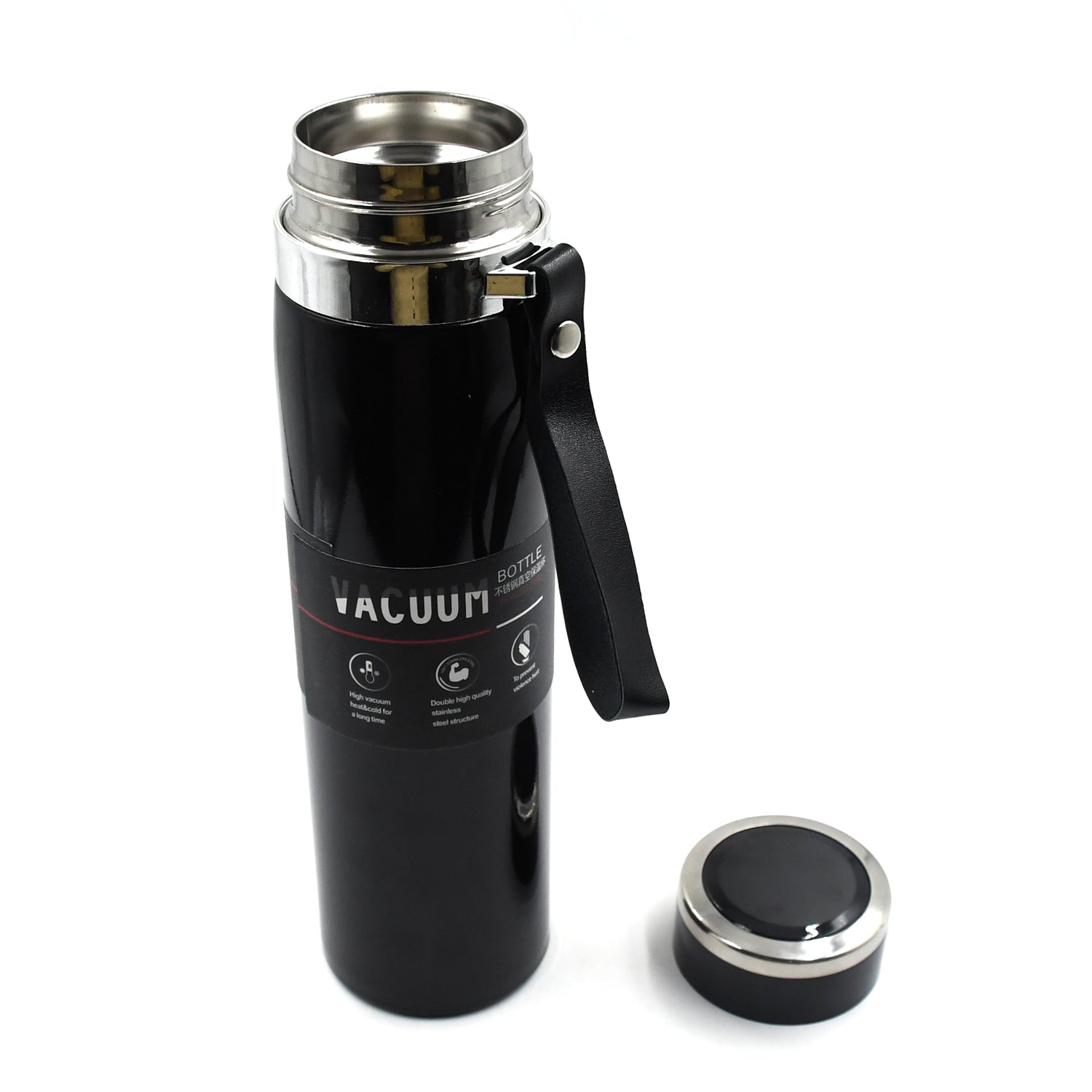 Double Stainless Steel Wall Flask Vacuum Insulated Water Bottle - Bhavnagar Deodap