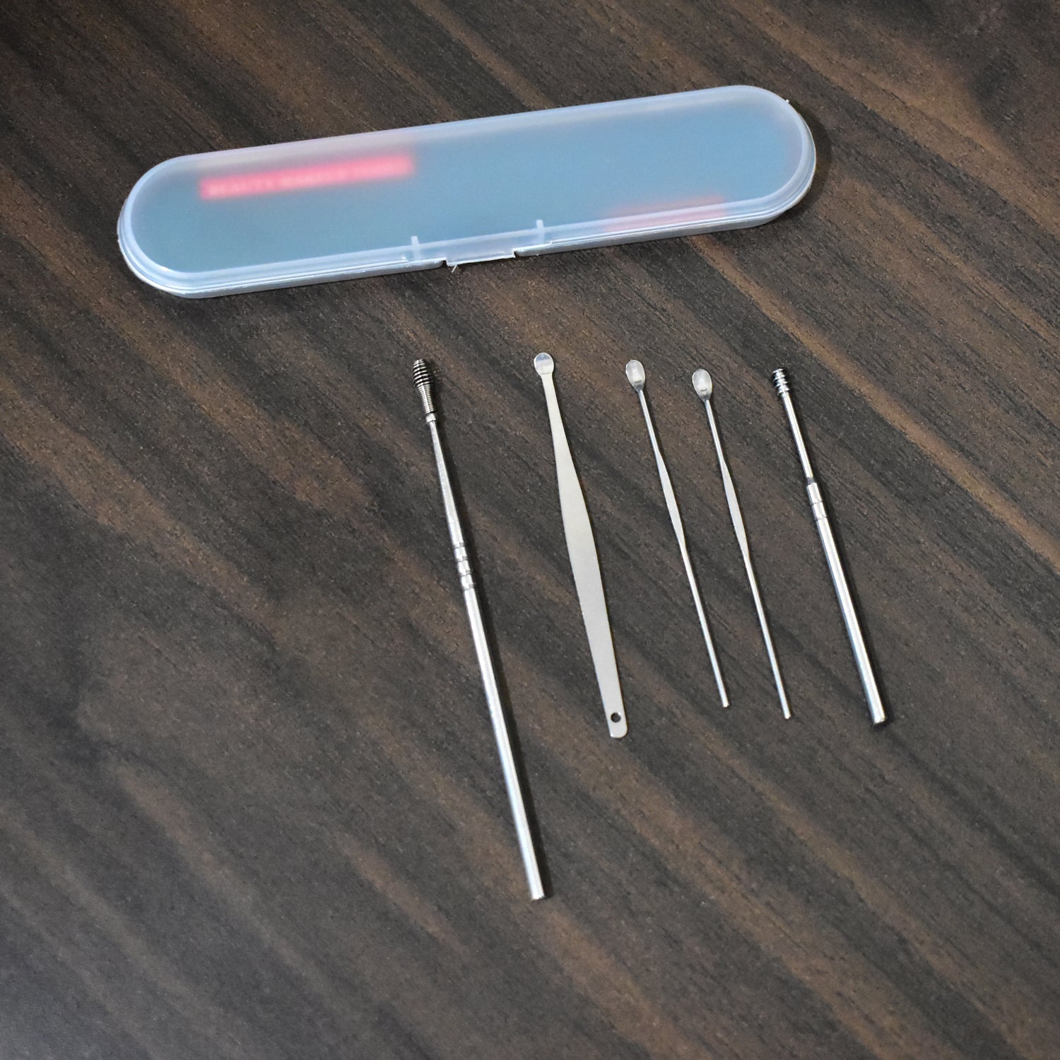 5 Pcs Ear Pick with a Storage Box Earwax Removal Kit