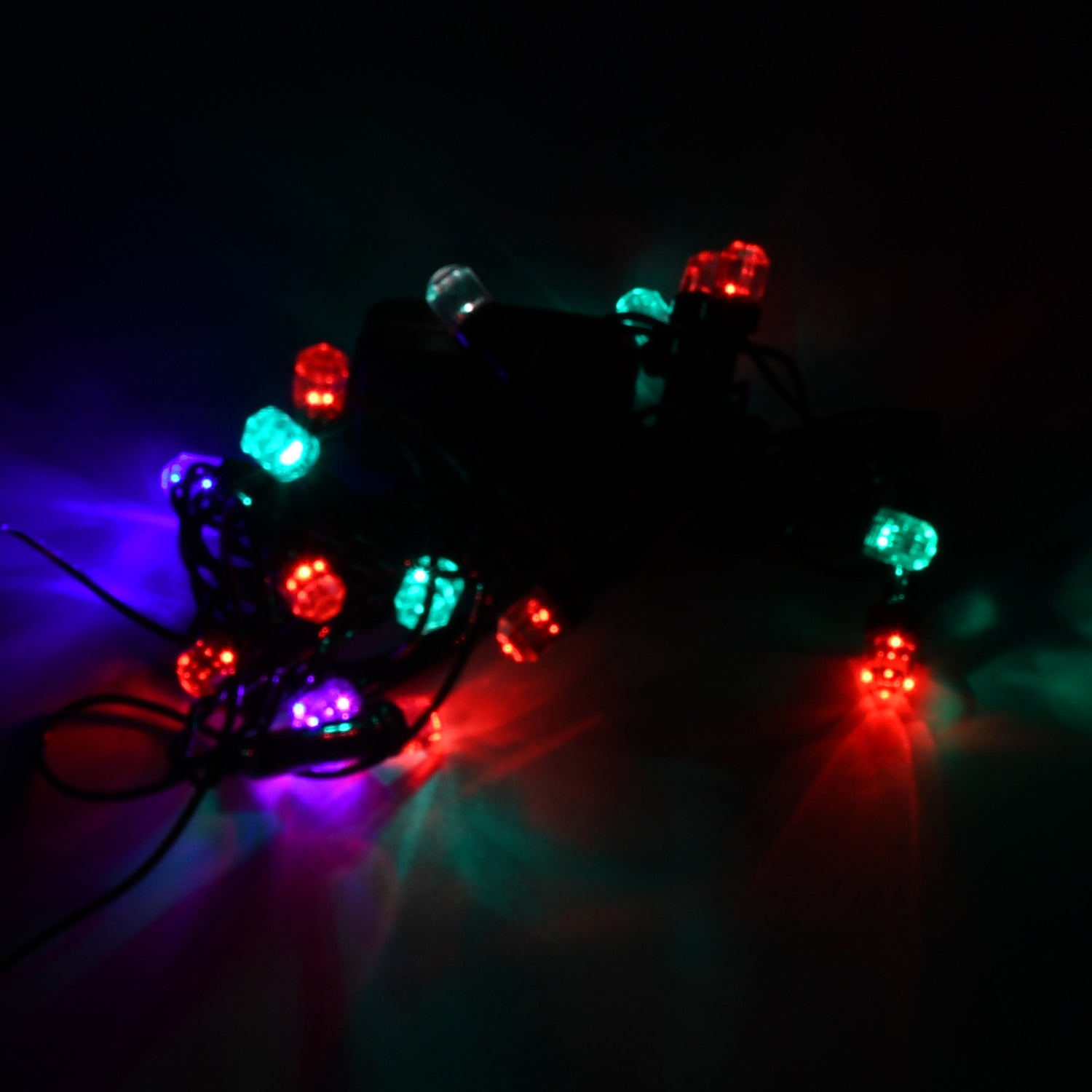 3Mtr Home Decoration Diwali & Wedding LED Christmas String Light Indoor and Outdoor Light ,Festival Decoration Led String Light, Multi-Color Light 8mm (15L 3 Mtr) - Bhavnagar Deodap