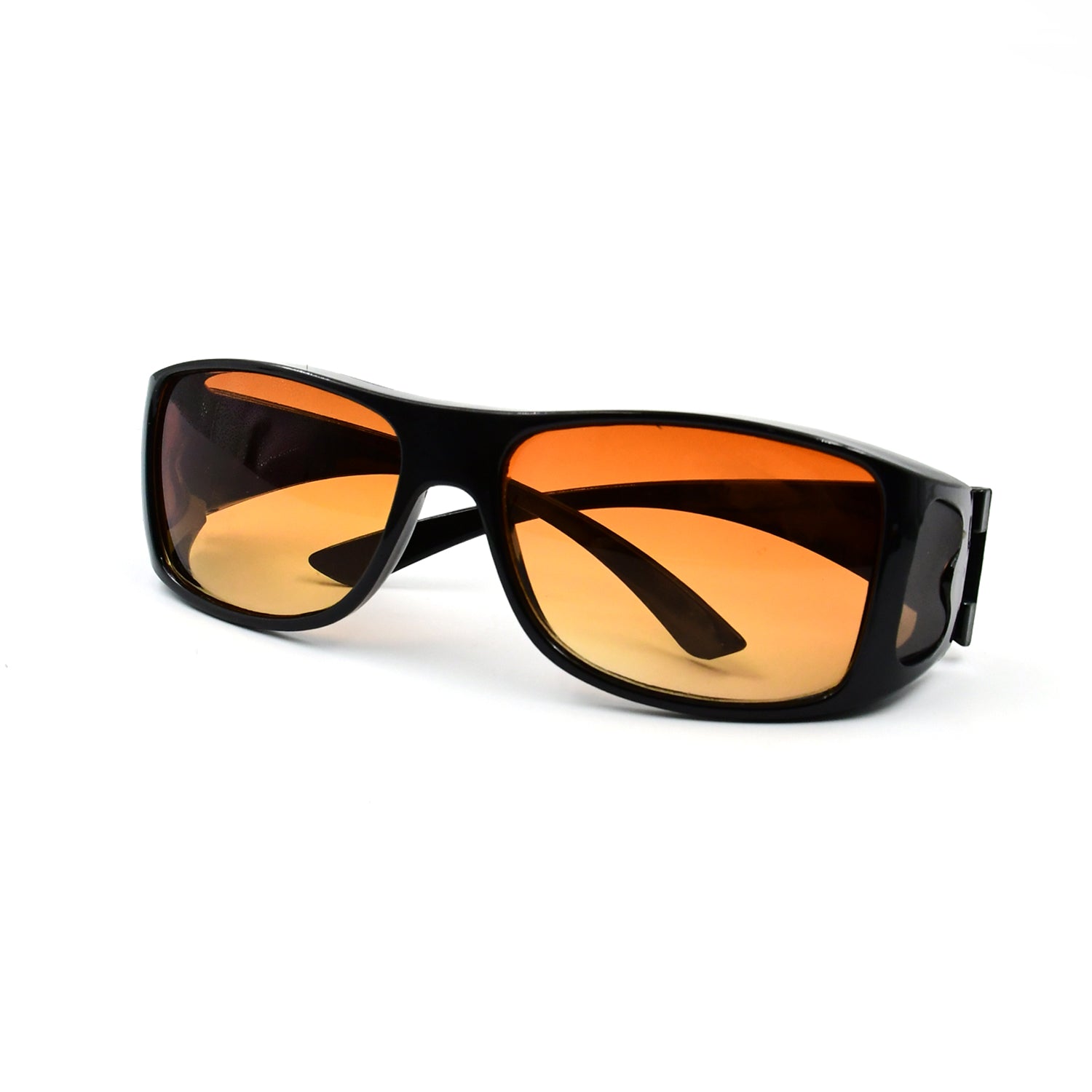Clear Vision Glasses for Driving Car & Bike Riding Yellow/Black Glasses for Men and Women - Bhavnagar Deodap