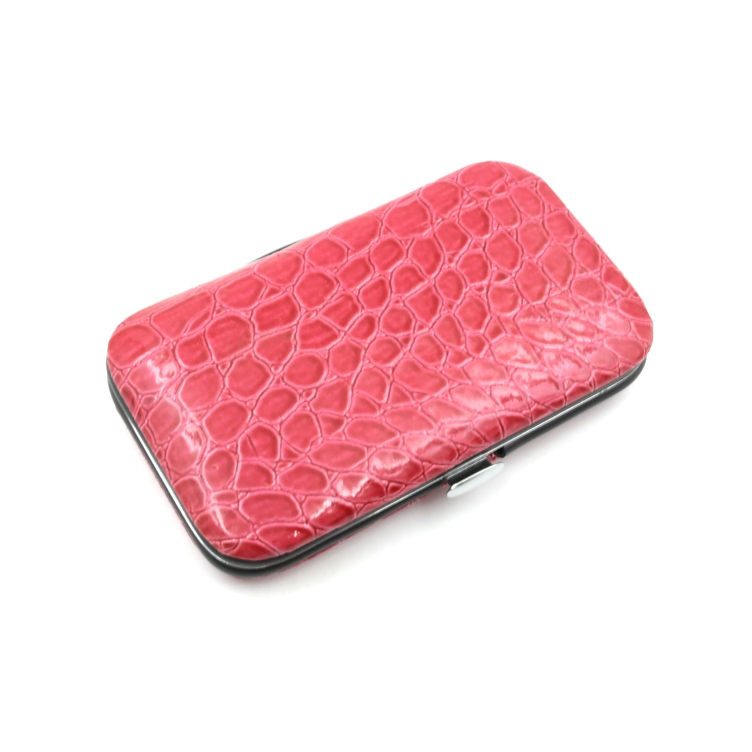 Nail Clipper Kit Fingernail Clipper, Manicure Set, Stainless Steel Nail Cutter Set ,Manicure Tool, Nail Clippers Care Tools with Lightweight and Beautiful Travel Case (6 Pc Set) - Bhavnagar Deodap