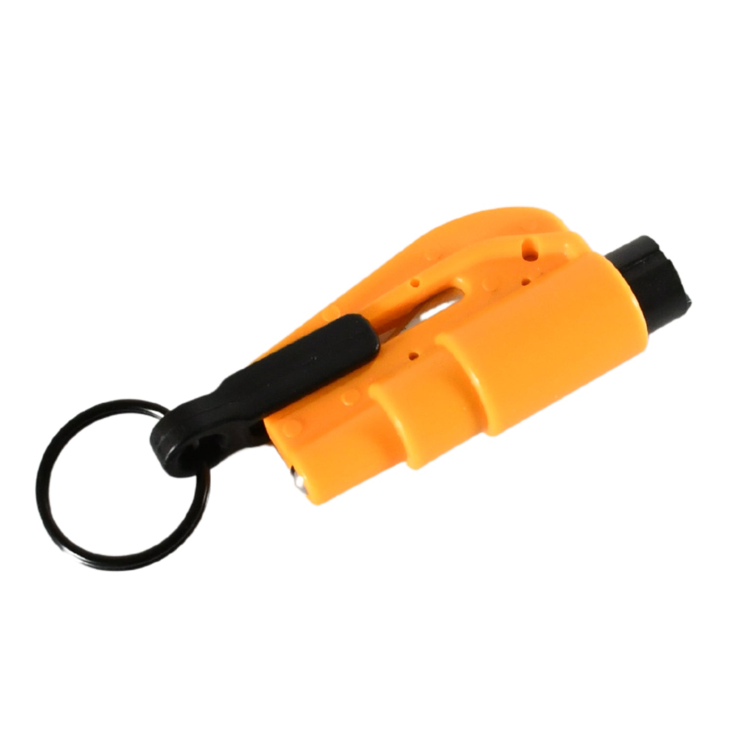 2 in 1 Emergency Safety Cutter with Key Chain, Small Portable Handy Emergency Safely Glass Breaking & Seat Belt Cutting Keychain Tool - Bhavnagar Deodap