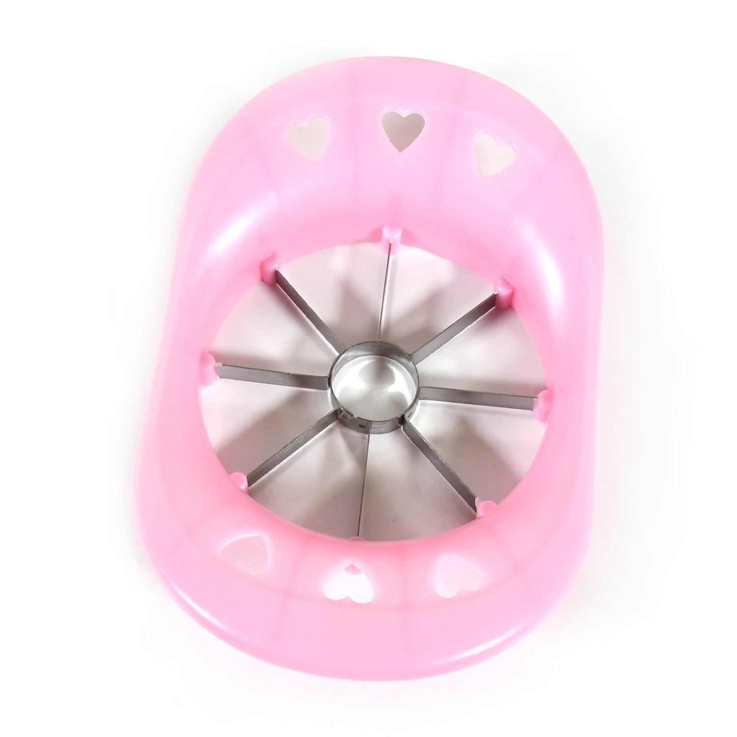 Multi Purpose Fruit Slicer Apple Cutter Regular With 8 Stainless Steel Blades Apple Slicer (1 Pc) - Bhavnagar Deodap