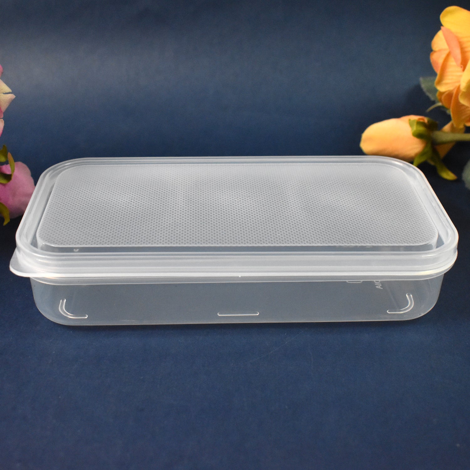 Plastic Square Lunch Box, Kitchen Containers Set (3 Pcs Set) - Bhavnagar Deodap
