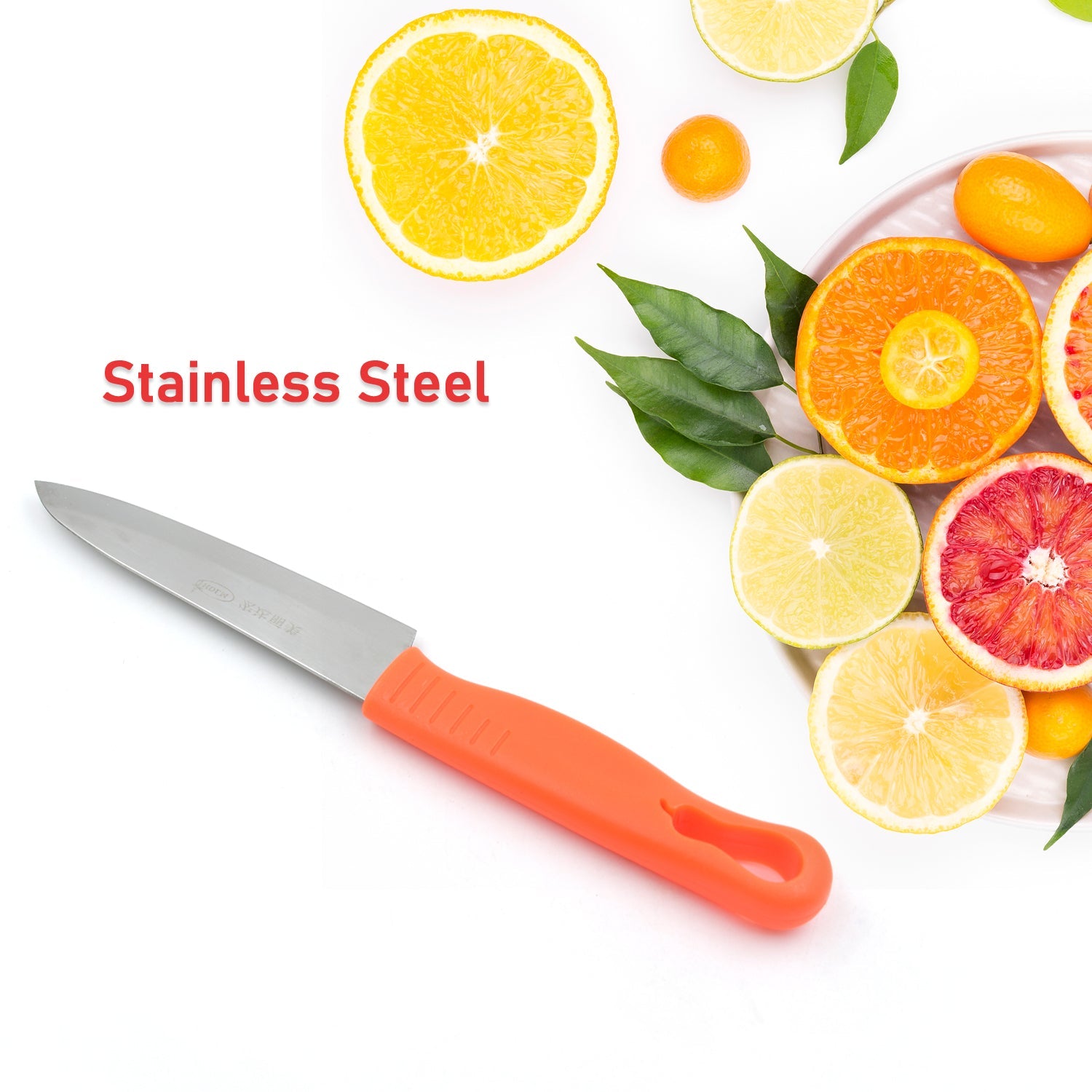 Stainless Steel Knife For Kitchen Use, Knife Set, Knife & Non-Slip Handle With Blade Cover Knife, Fruit, Vegetable,Knife Set (1 Pc) - Bhavnagar Deodap