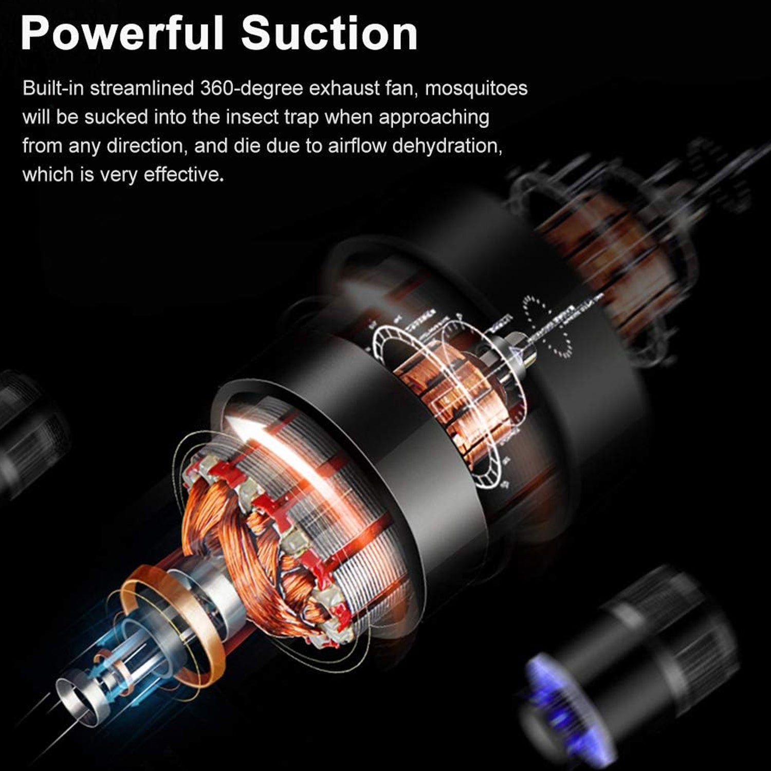 Mosquito Killer Light 5W USB Smart Optically Controlled Insect Killing Lamp Use Forbad room - Bhavnagar Deodap