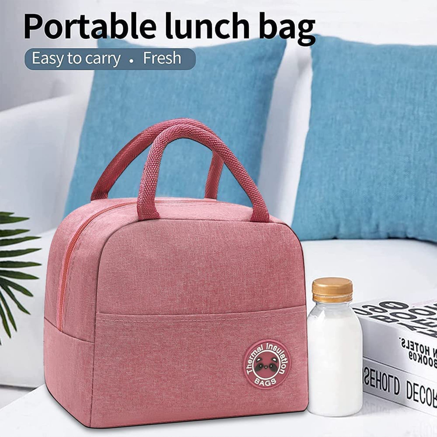 Lunch/Tote Bag for Women, Lunch Bag Women, Lunch Box Lunch Bag for Women Adult Men, Small Leakproof Cute Lunch Boxes for Work Office Picnic or Travel - Bhavnagar Deodap