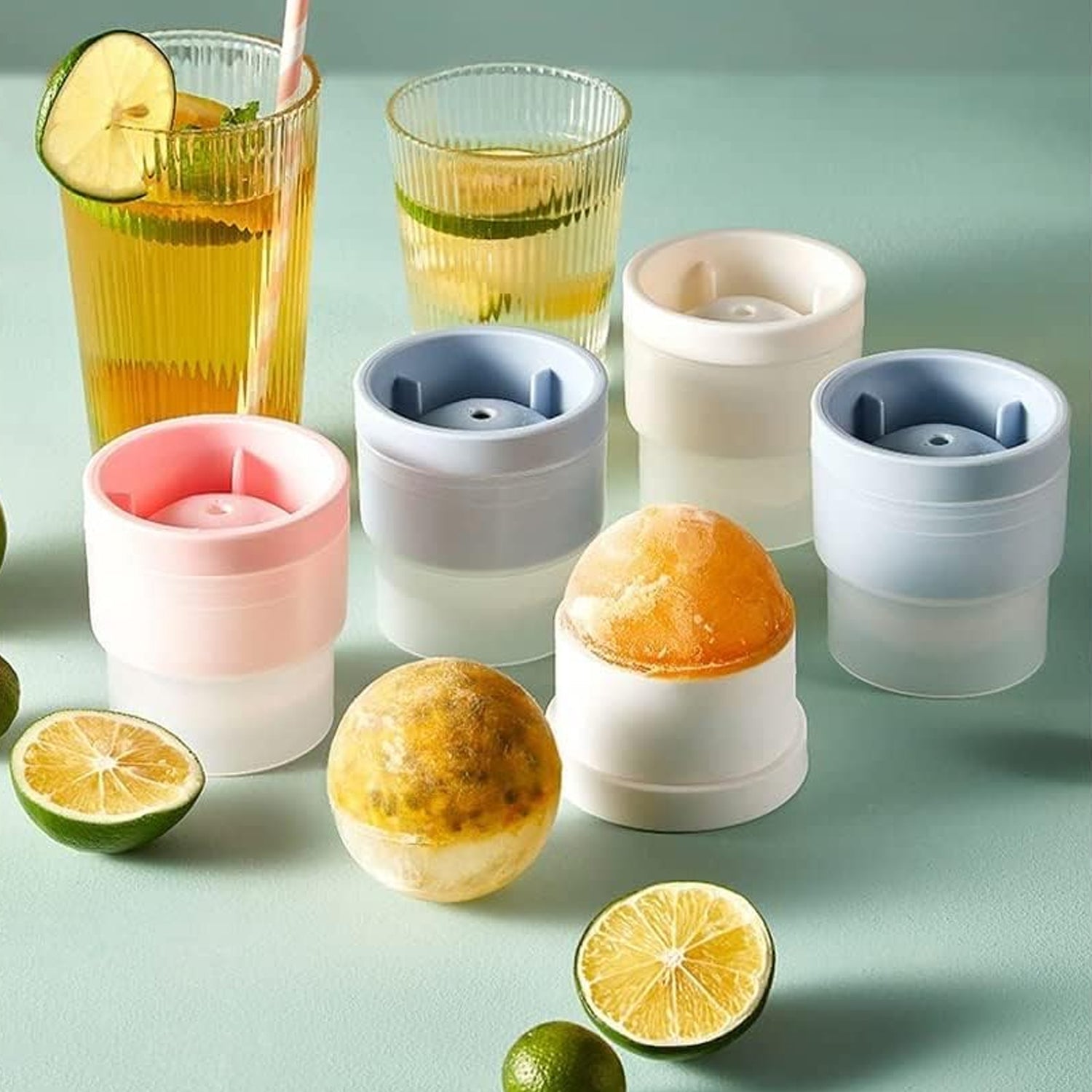 Flexible Ice Ball Mold-Large ice Ball, BPA-free (1 Pc) - Bhavnagar Deodap