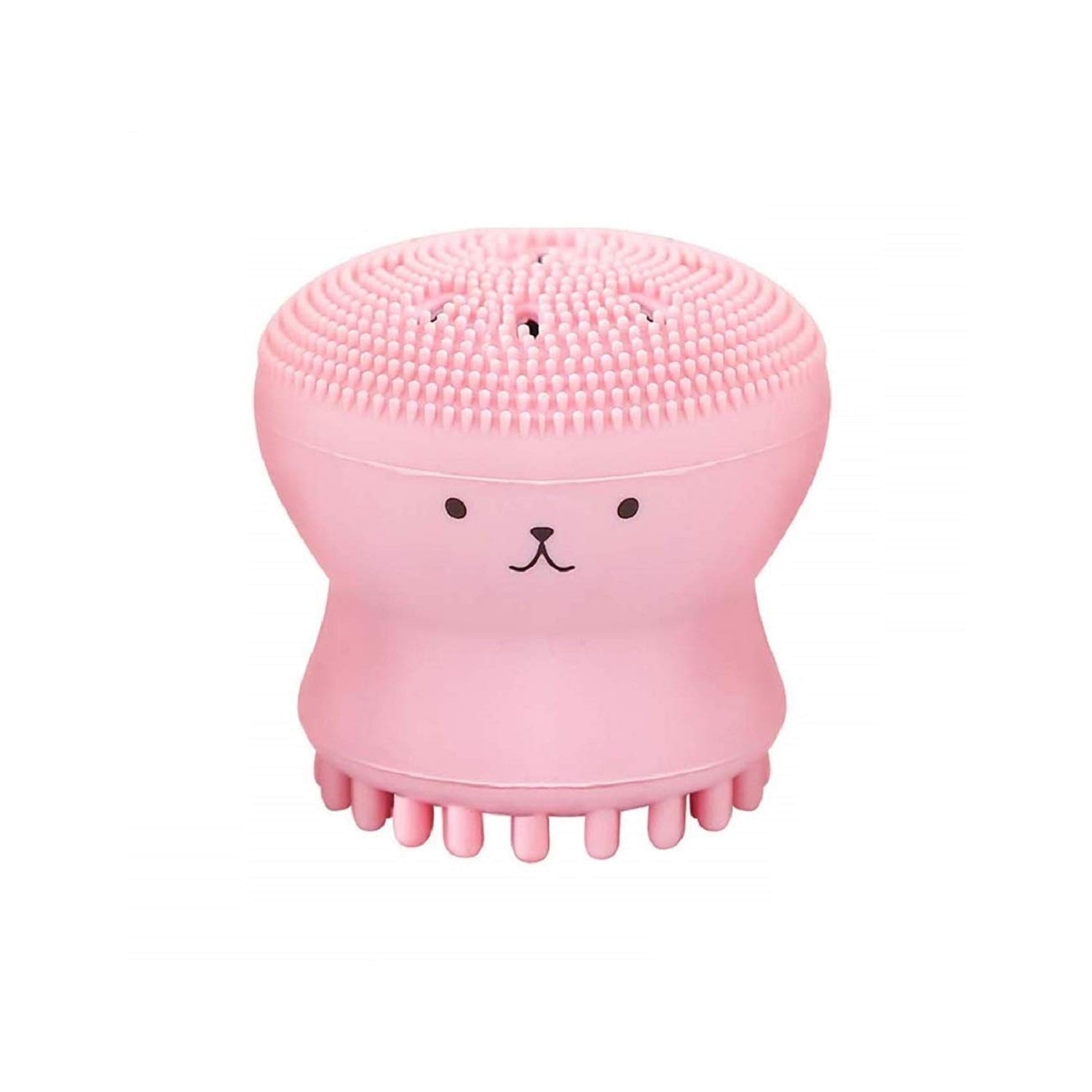 Facial Cleansing Brushes, Cute Octopus Shape Silicone Face Scrubber Massager Skincare Tool (1PC) - Bhavnagar Deodap