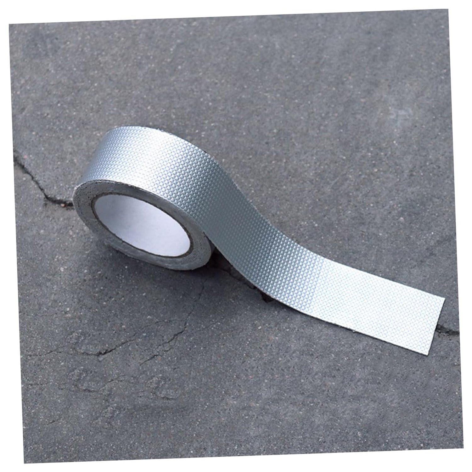 Self-Adhesive Insulation Resistant High Temperature Heat Reflective Aluminium Foil Duct Tape Roll (1 Pc 796 Gm) - Bhavnagar Deodap