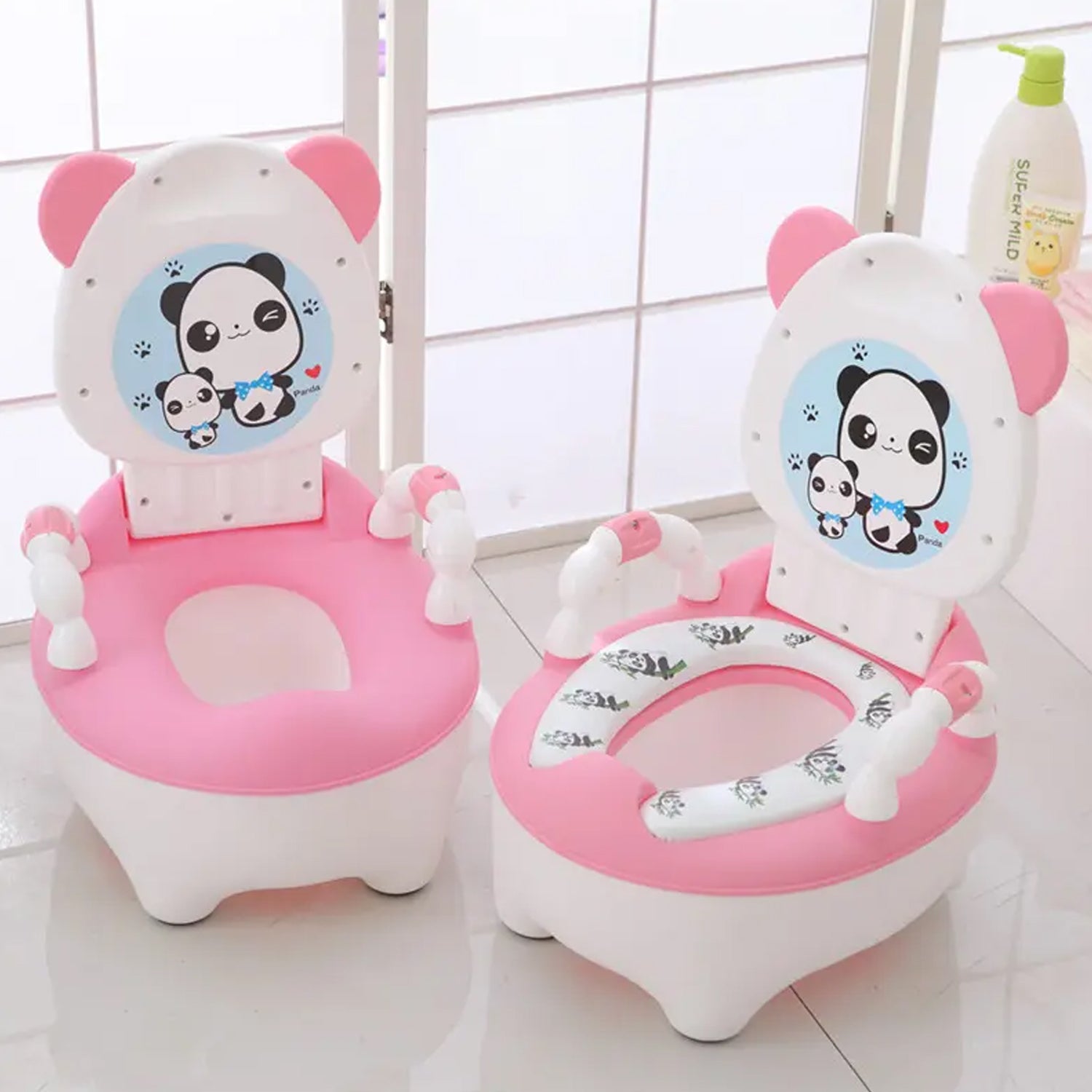 Baby portable Toilet, Baby Potty Training Seat Baby Potty Chair for Toddler Boys Girls Potty Seat for 1+ year child - Bhavnagar Deodap