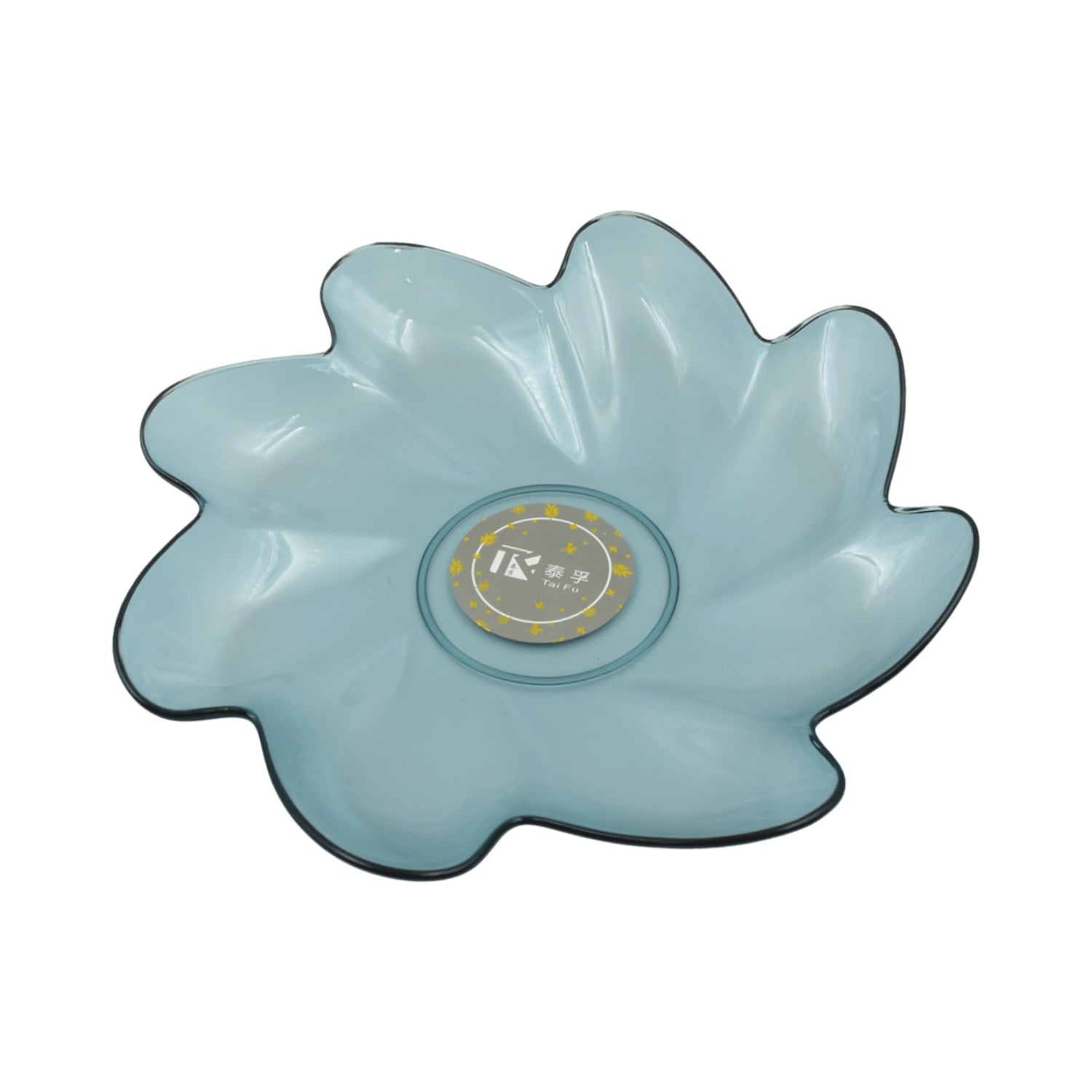 Flower Shape Plastic Dinner / Fruit Plate  / Tray / Snacks / Breakfast Plate friendly Plastic Plate for Kids Party Supplies Birthday Holiday Party Dinnerware Supplies (1 Pc) - Bhavnagar Deodap
