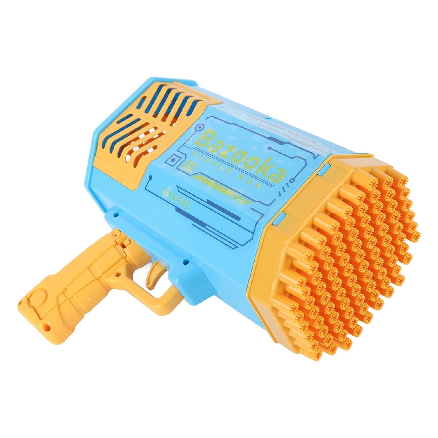 69 Holes Big Rechargeable Powerful Machine Bubble Gun Toys for Kids Adults, Bubble Makers, Big Rocket Boom Bubble Blower Best Gifts - Bhavnagar Deodap