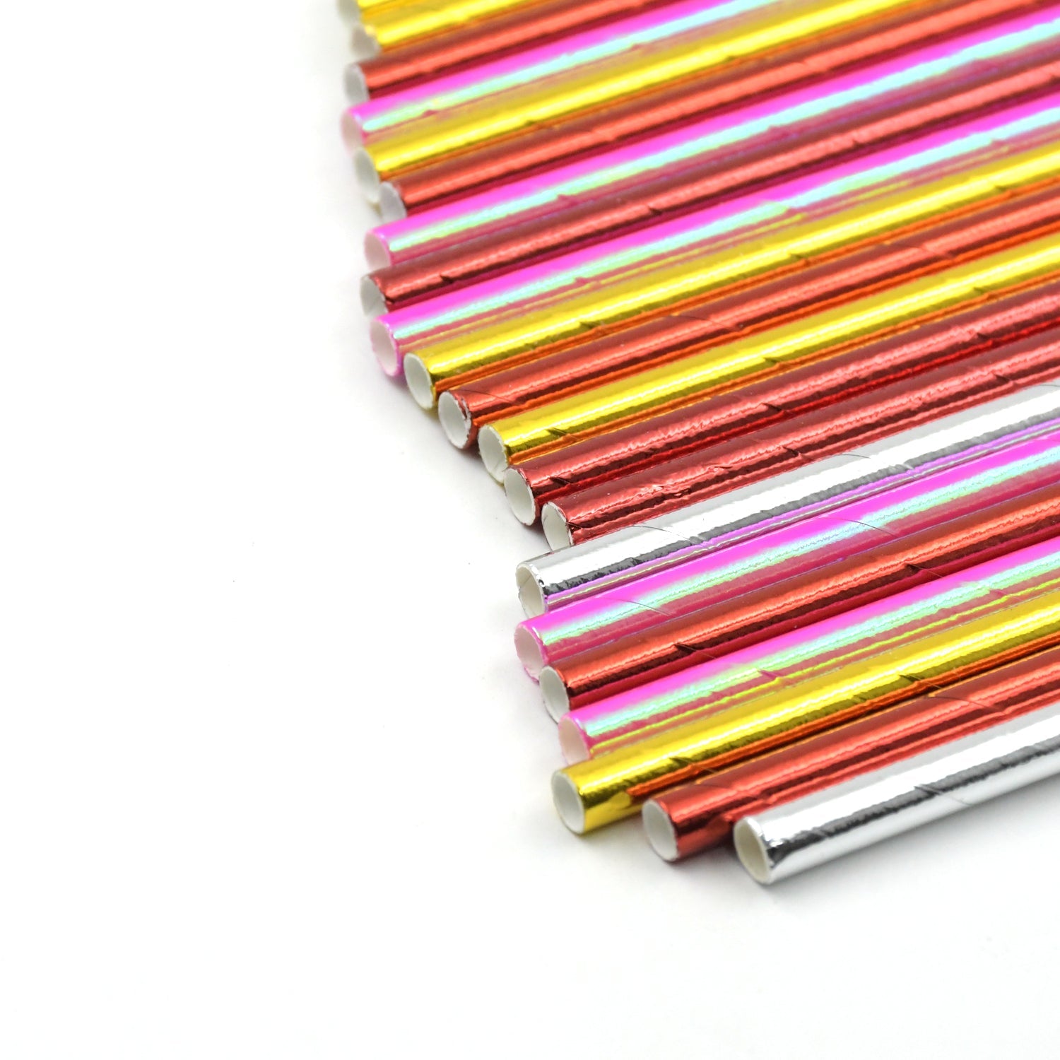 Home Paper Straws Durable & Eco-Friendly Colorful - Drinking Straws & Party Decoration Supplies, Adorable Solid Color Food Grade Paper Straws for Birthday, Wedding, Baby Shower Celebration (25 Pcs Set) - Bhavnagar Deodap