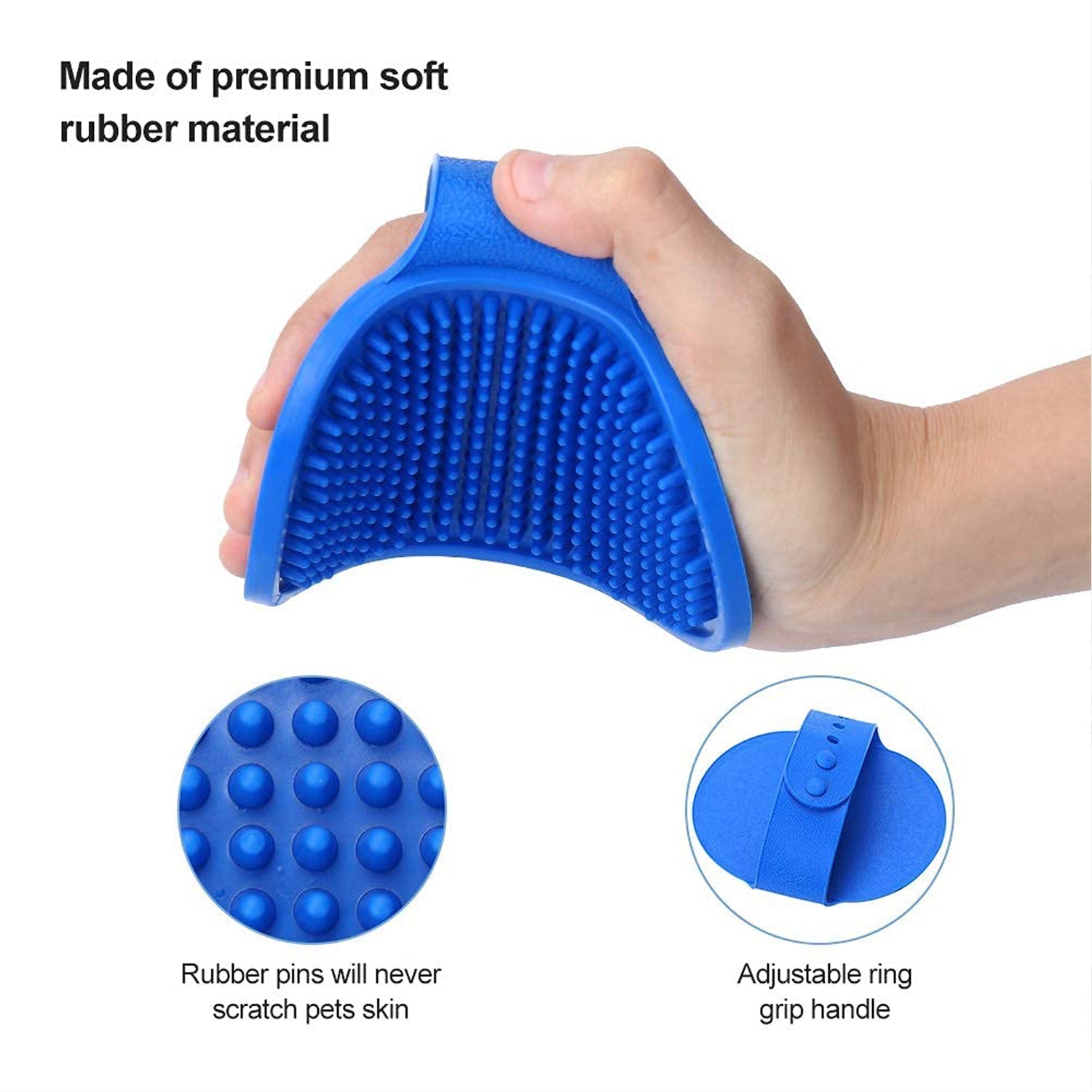 Grooming Shampoo Washing Hand Brush - 1 Piece