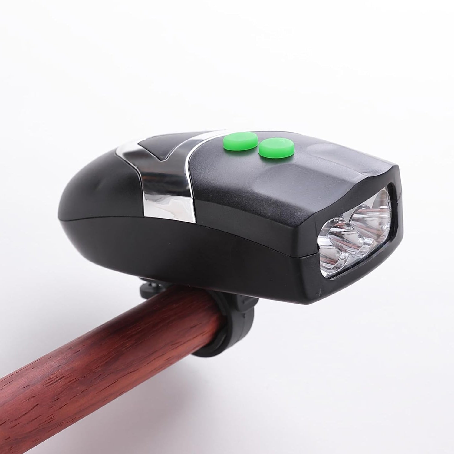 Bicycle 3 LED White Headlight Lamp (1 Pc / Battery not included) - Bhavnagar Deodap