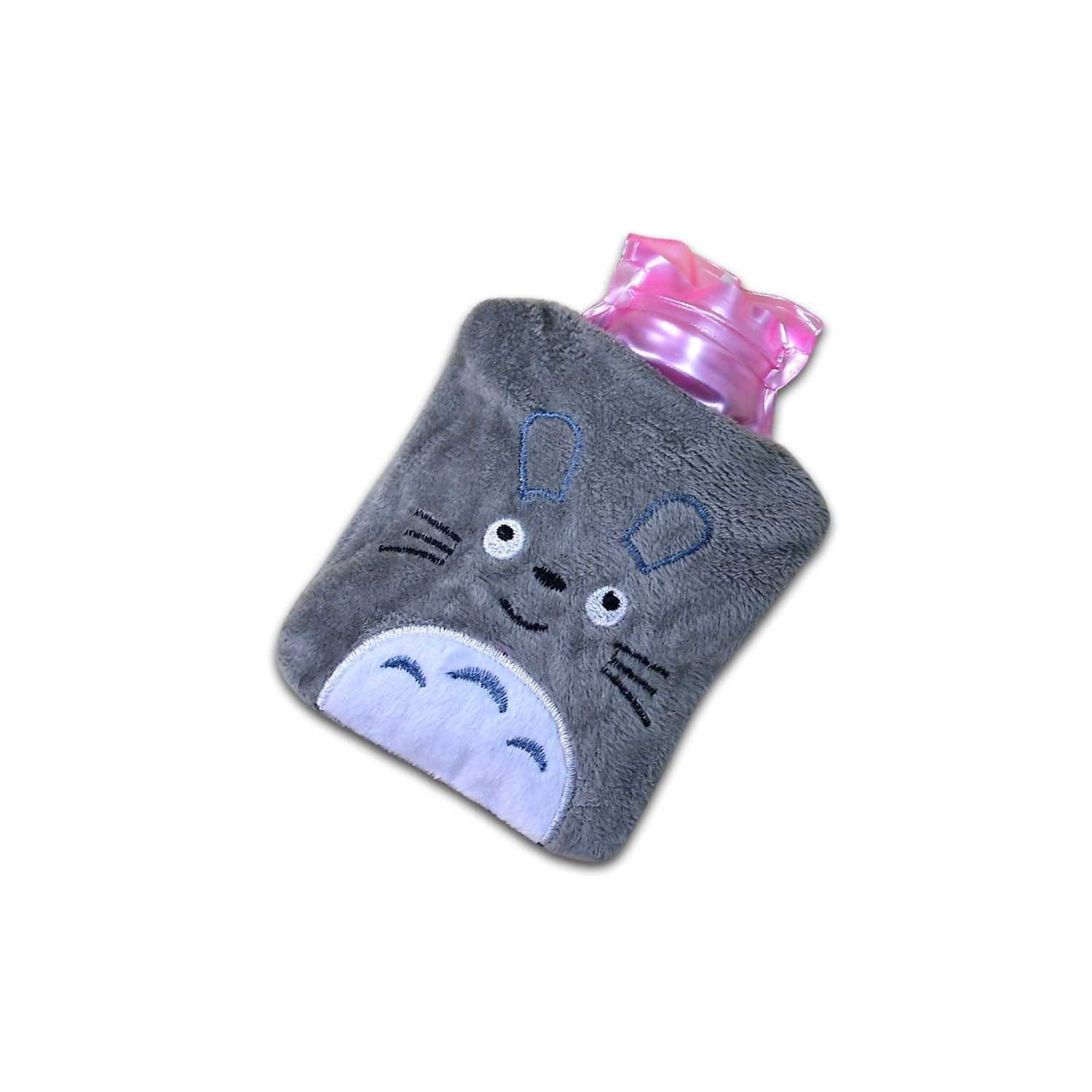 Totoro Cartoon Small Hot Water Bag with Cover for Pain Relief - Bhavnagar Deodap