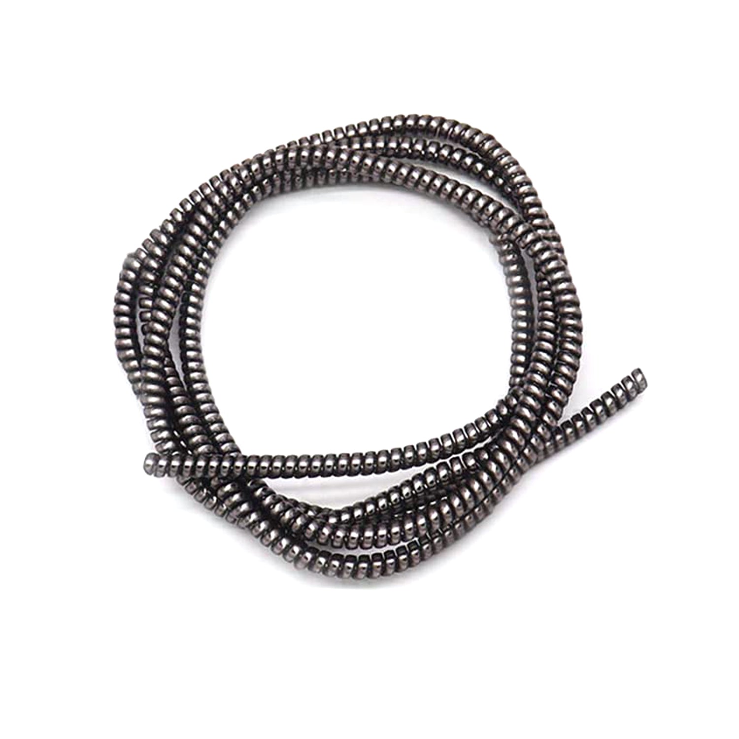 Metallic Finish Cable Spiral Protector / Wire Repair / Pet Cord Protector / Headphone Saver, Cable Wrap / Cover for Mac Charging Cable - Bhavnagar Deodap