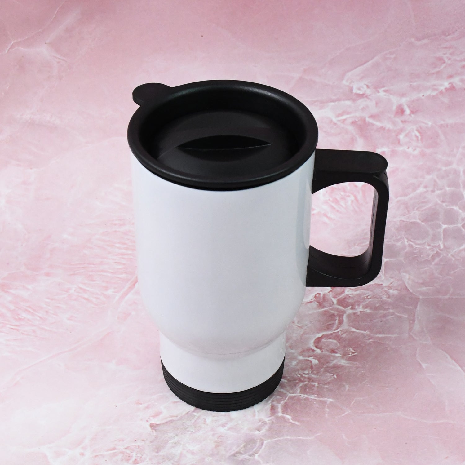 Stainless Steel Vacuum Insulated Mug with Lid (1 Pc / Mix Design & Color) - Bhavnagar Deodap