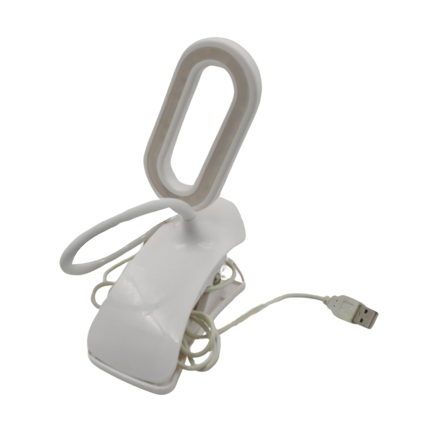 STUDY LAMP LED TOUCH ON OFF SWITCH STUDENT STUDY READING DIMMER LED TABLE LAMPS WHITE DESK LIGHT LAMP (Usb Lamp) - Bhavnagar Deodap