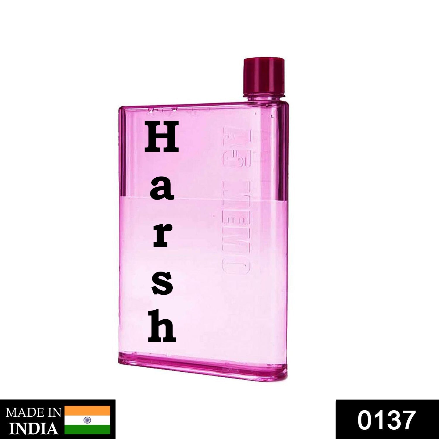 Customize A5 Size Notebook Plastic Bottle (Any Color) - Bhavnagar Deodap
