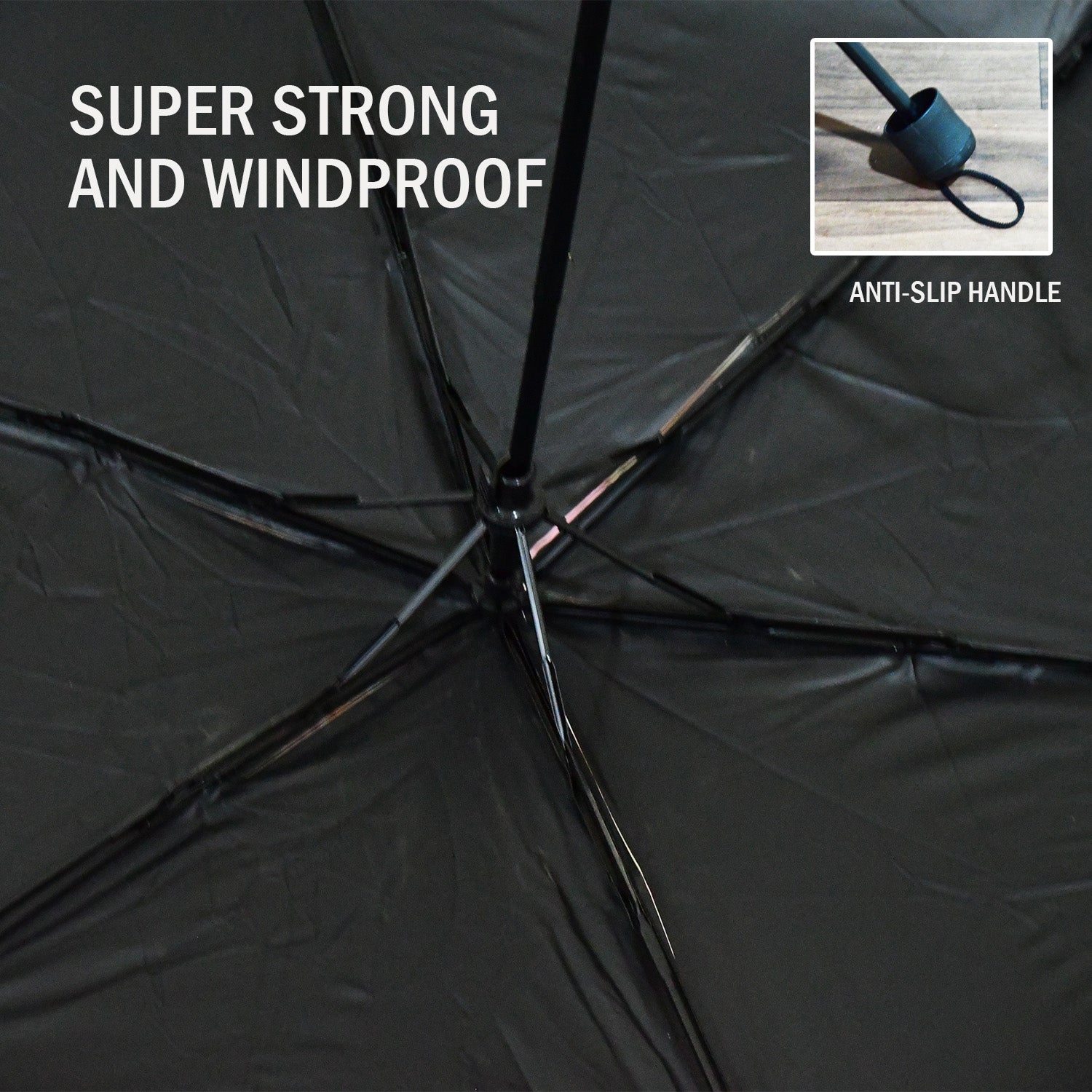 3-Fold Sun & Rain Protective Foldable Umbrella (1 Pc) - Bhavnagar Deodap