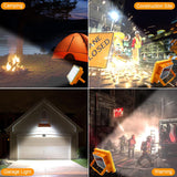 High-Brightness Solar LED Flood Light with Power Bank (1 Pc)