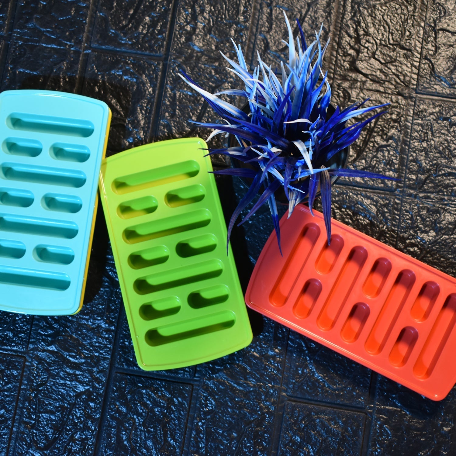 4 Pc Fancy Ice Tray used widely in all kinds of household places while making ices and all purposes. - Bhavnagar Deodap