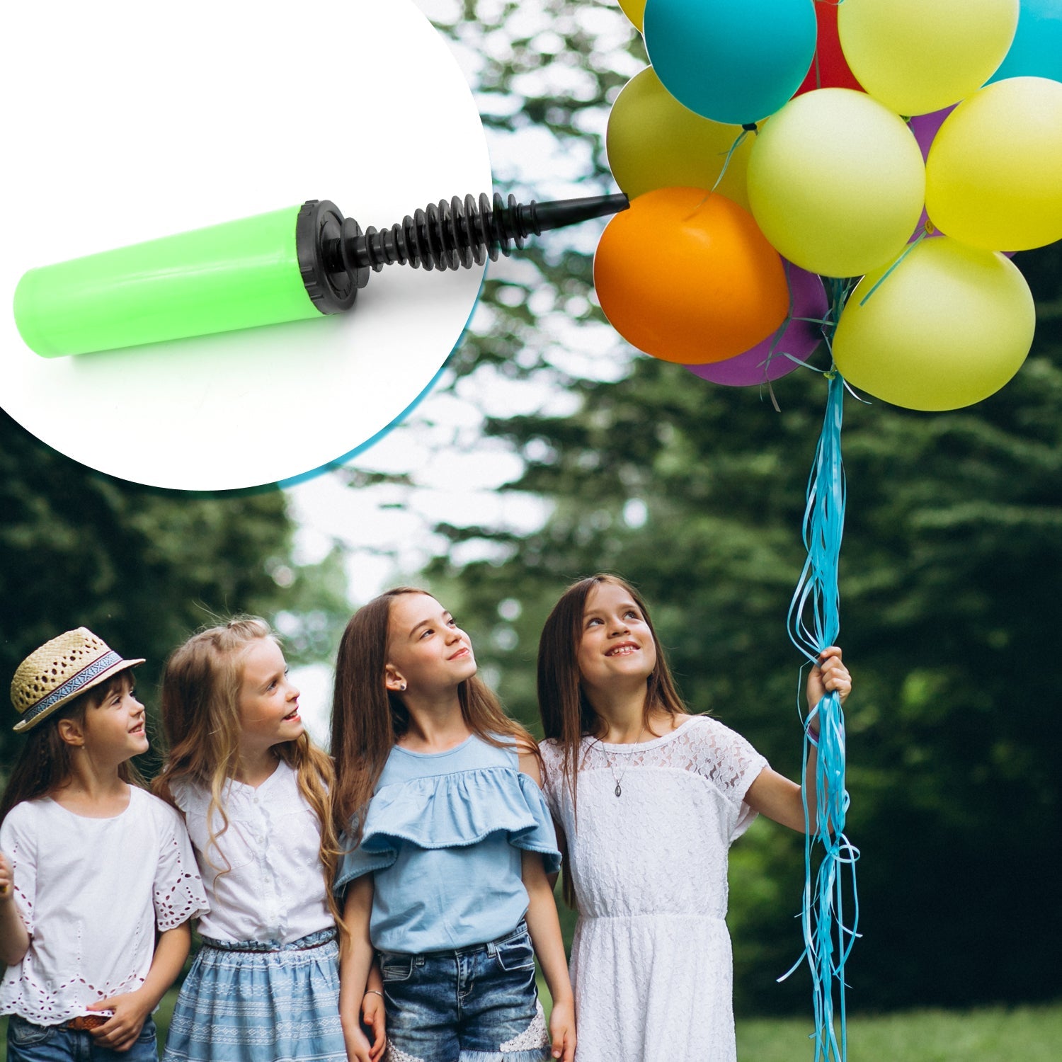 Handy Air Balloon Pumps for Foil Balloons and Inflatable Toys - Bhavnagar Deodap