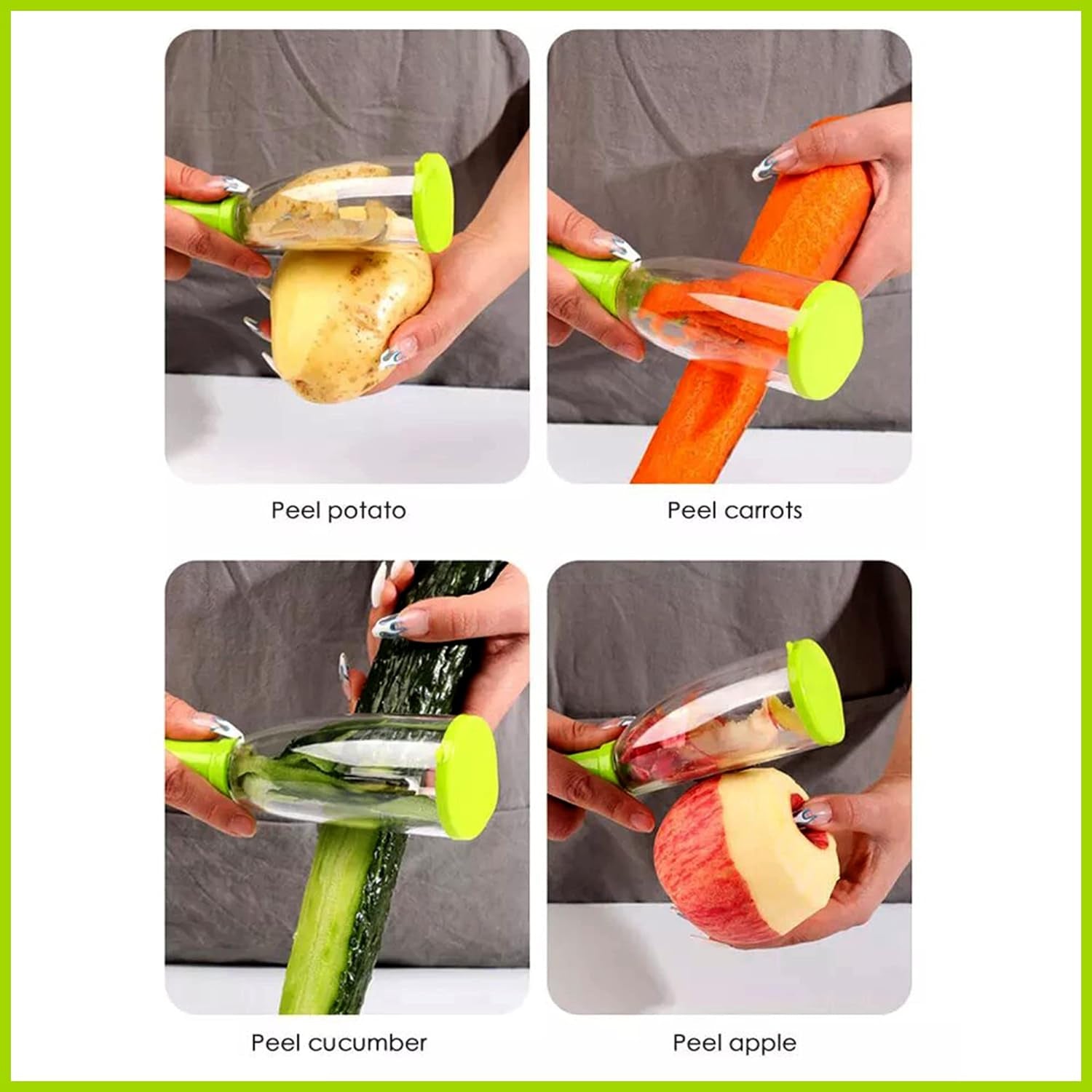 Smart Multifunctional Vegetable / Fruit Peeler for Kitchen - Bhavnagar Deodap
