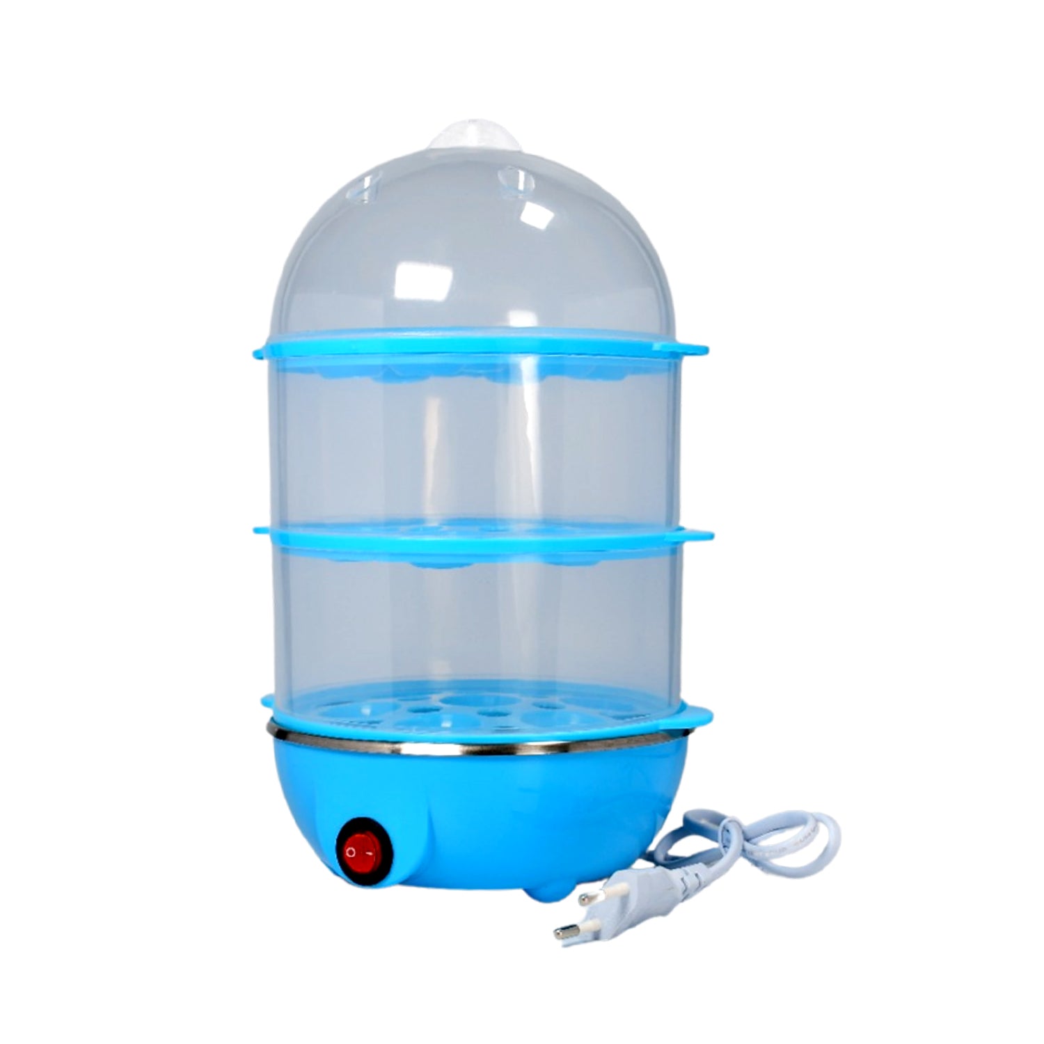 Egg Boiler / Poacher / Cooker / Electric Steamer (3 Layer) - Bhavnagar Deodap