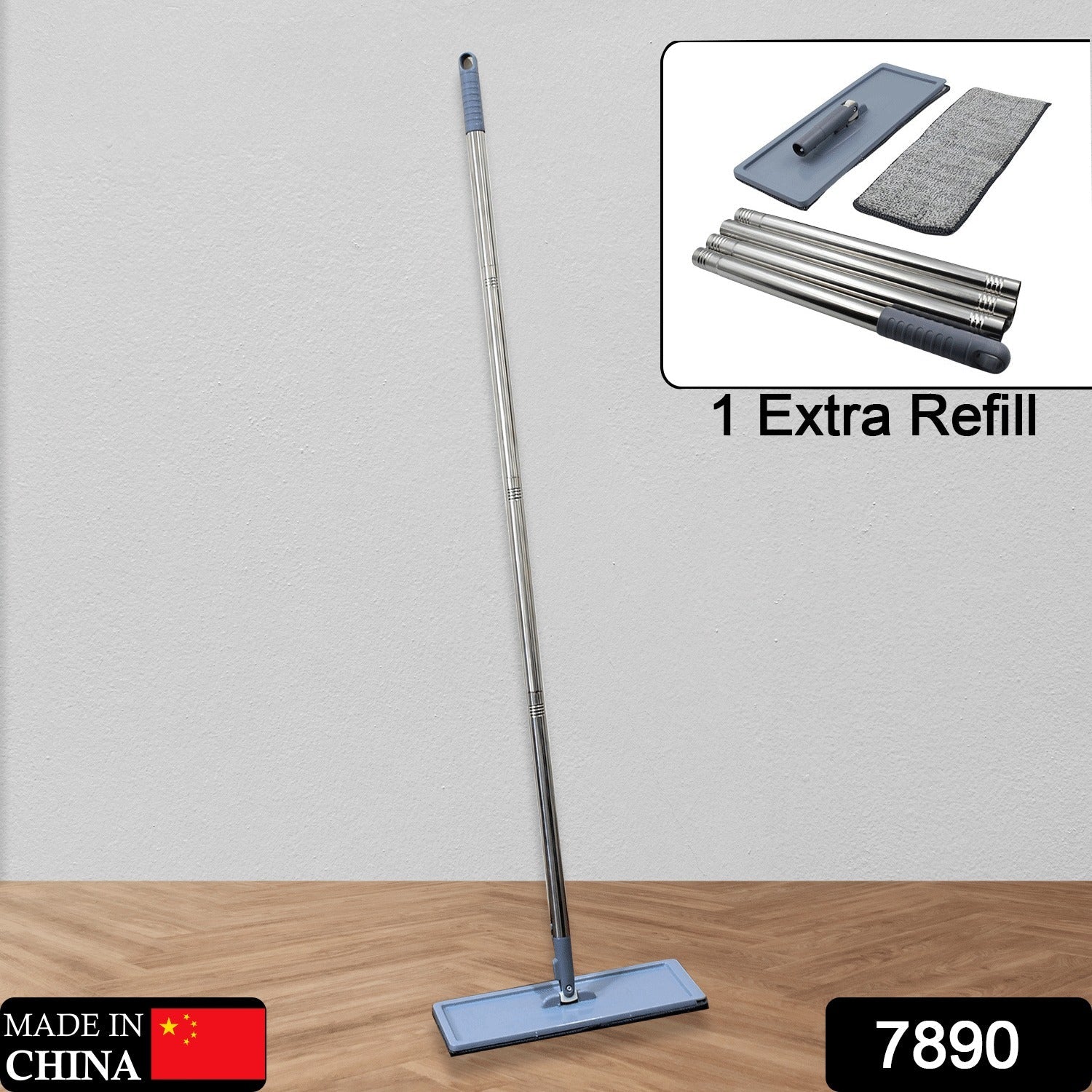 360° Rotating Mop: Effortless Floor Cleaning for All Surfaces - Bhavnagar Deodap