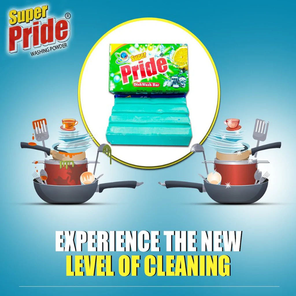 Super Pride Dishwasher Detergent Bar: The Ultimate Cleaning Power - Bhavnagar Deodap