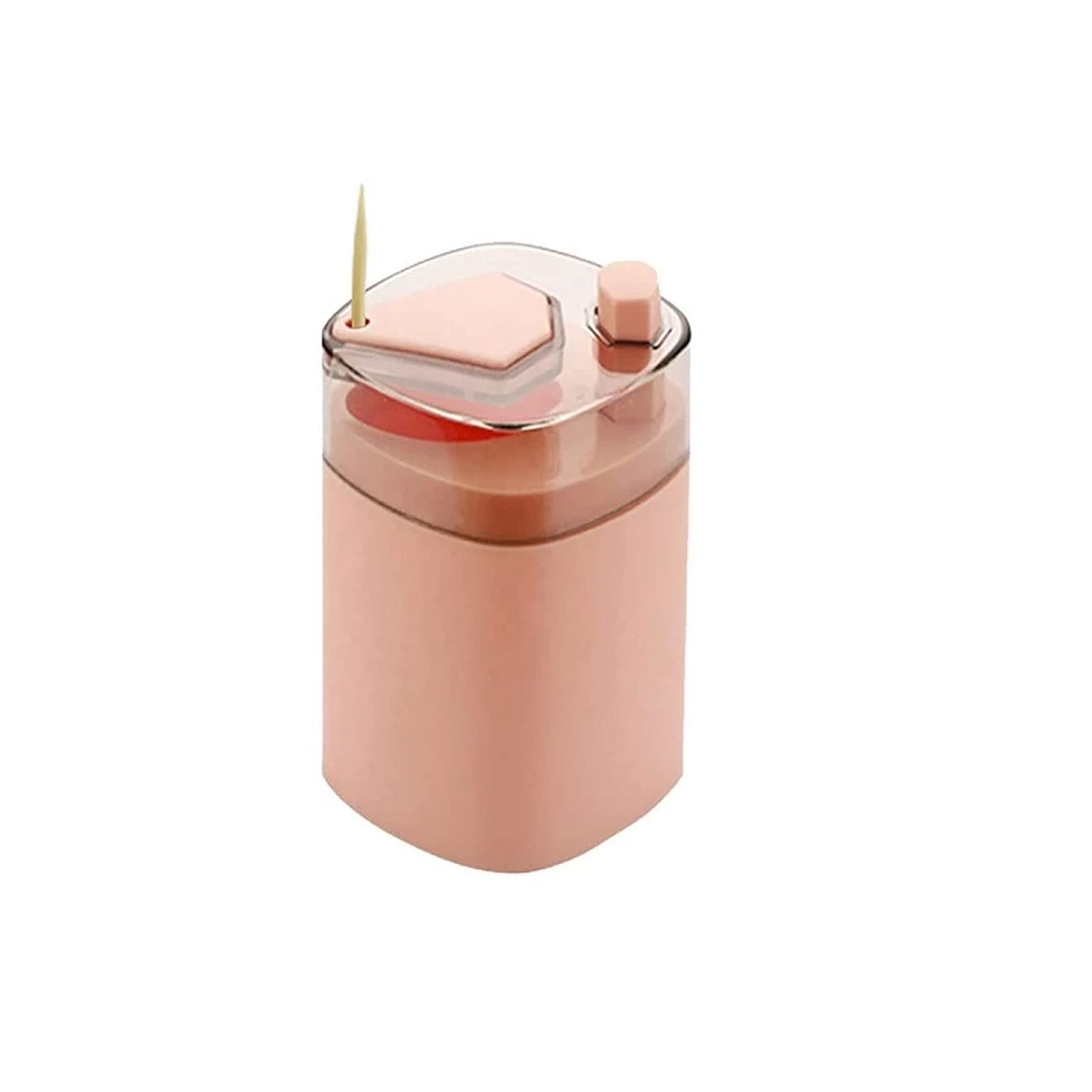 Toothpick Holder Dispenser, Pop-Up Automatic Toothpick Dispenser for Kitchen Restaurant Thickening Toothpicks Container Pocket Novelty, Safe Container Toothpick Storage Box. - Bhavnagar Deodap