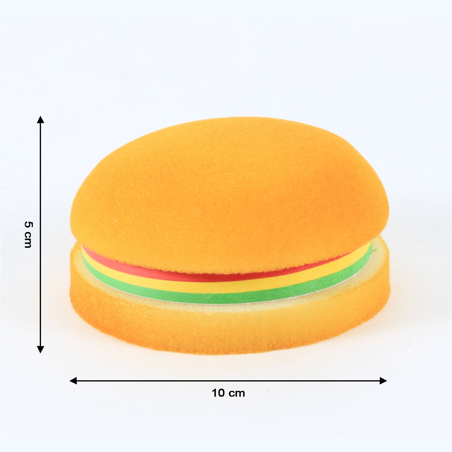 Burger Shaped Note  /  Sticky Notes  /  Memo Notes, Unique Mini Notes (Multicolor) - Bhavnagar Deodap