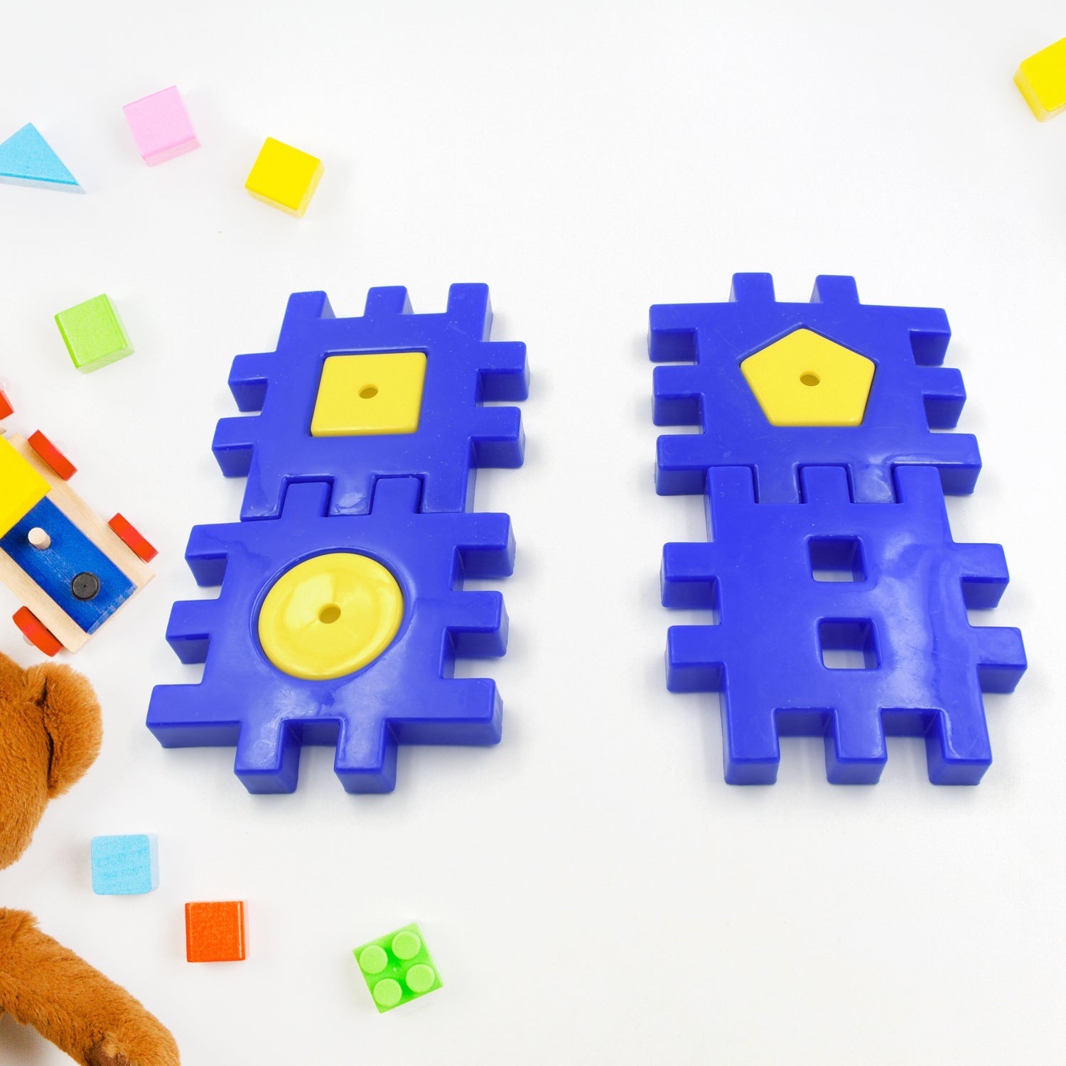 Colorful Digital Building Blocks Set - Educational Toys for Kids Aged 3-12, 4 Pc Set for Boys & Girls - Bhavnagar Deodap