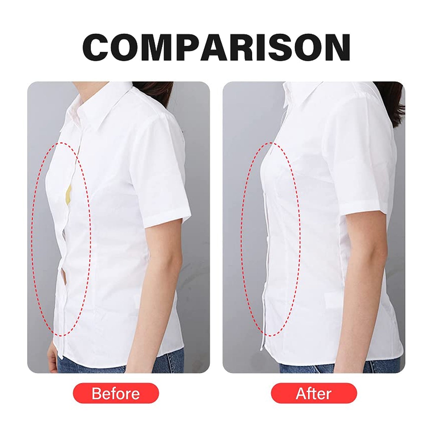 Waterproof Anti-Skid, Disposable Double Sided 36 Adhesive Transparent Clear Medical Tape for Lingerie - Bhavnagar Deodap