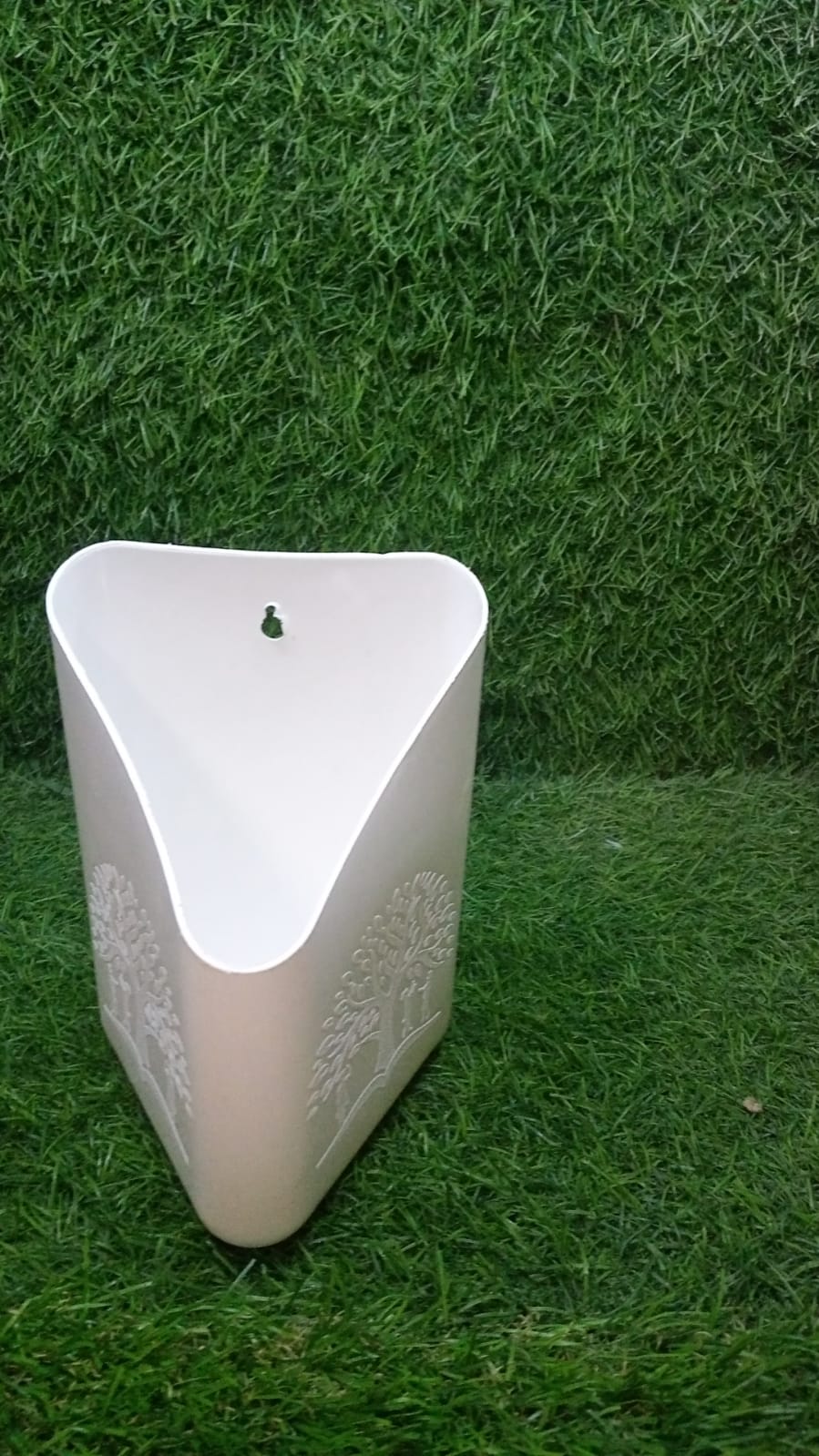 Plastic Vertical Hanging Planter Pot, Multicolour, - Bhavnagar Deodap