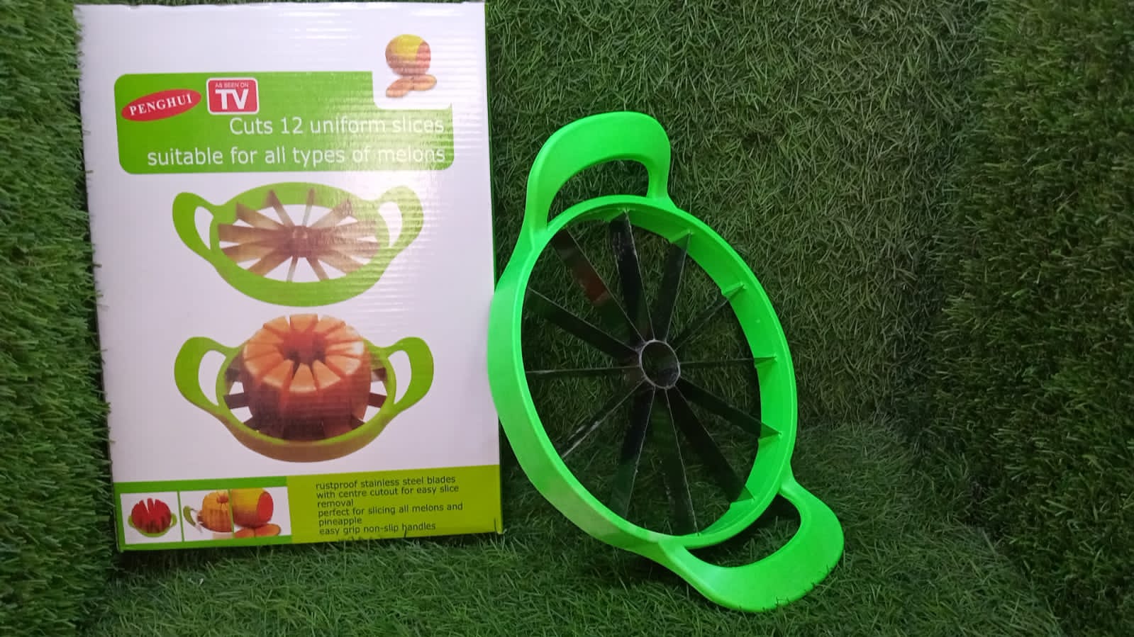Watermelon Slicer Cutter Steel Fruit Perfect Corer Slicer Kitchen Tools - Bhavnagar Deodap