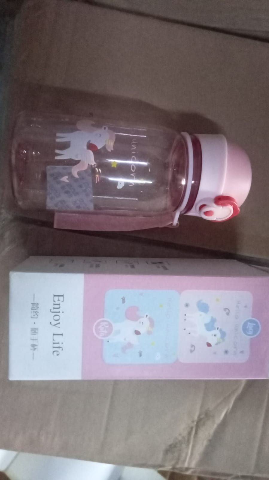 Water Drink Juice Bottle BPA Free Leak-Free Lightweight ( 400 ML ) - Bhavnagar Deodap