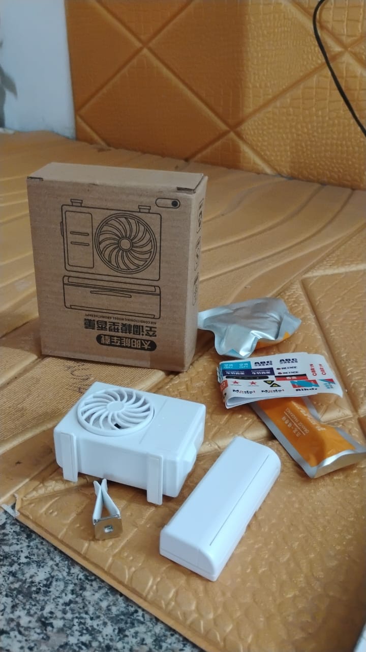 AC Design Solar-Powered Car Air Freshener: Built-in Perfume Diffuser for Dashboard and AC Vent - Bhavnagar Deodap